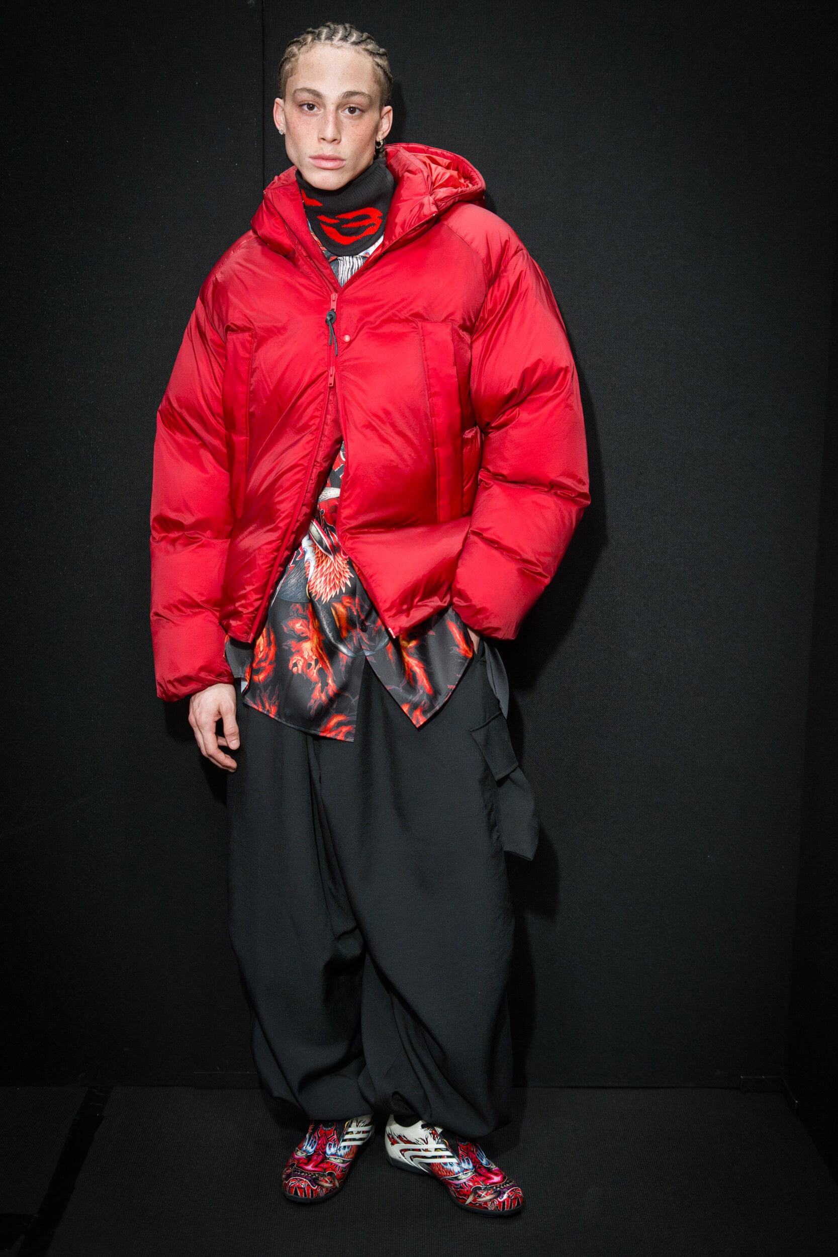 Y-3 Fall 2026 Men’s Fashion Show Backstage