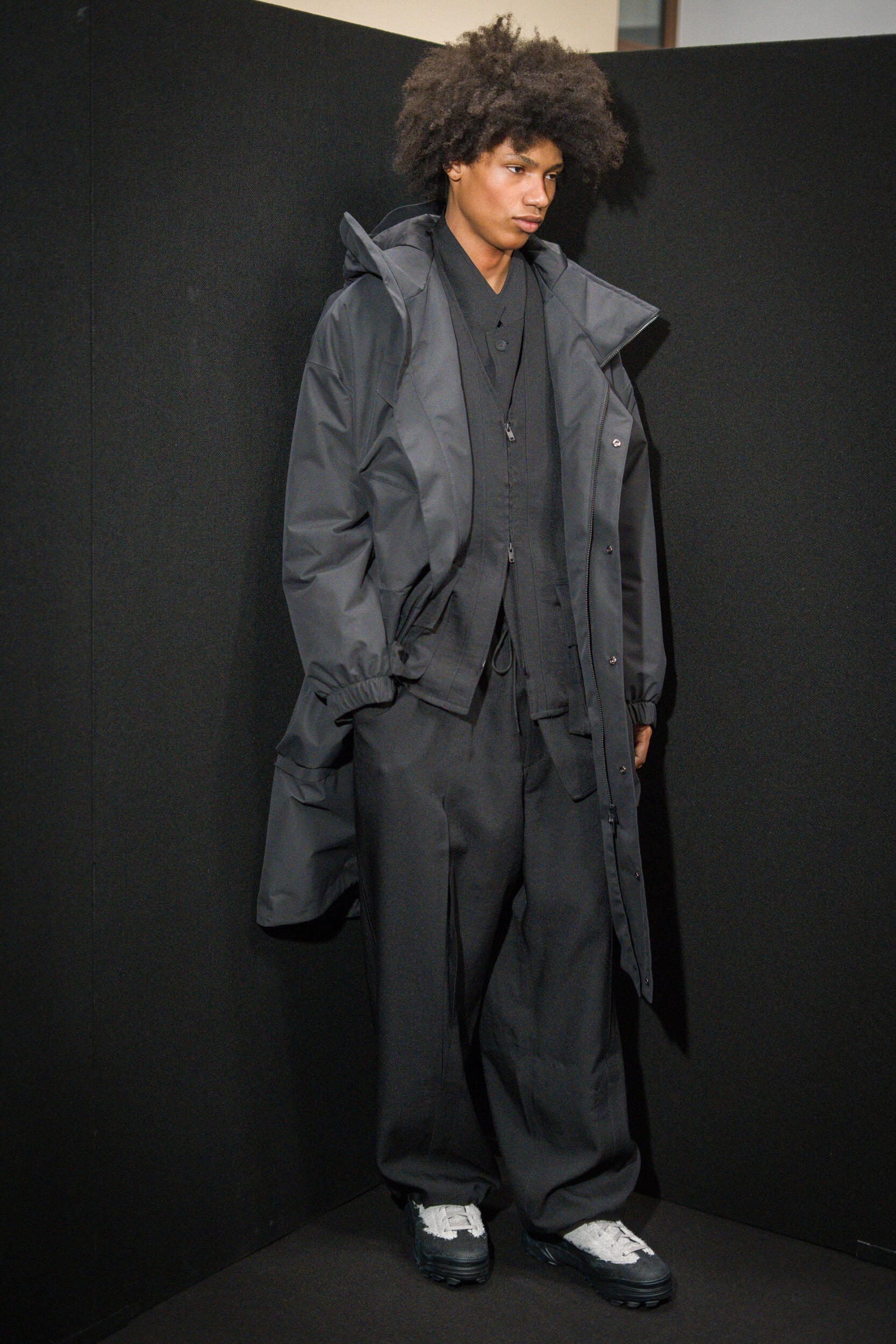 Y-3 Fall 2026 Men’s Fashion Show Backstage