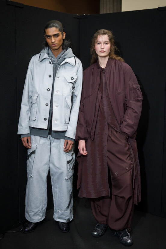 Y-3 Fall 2026 Men’s Fashion Show Backstage