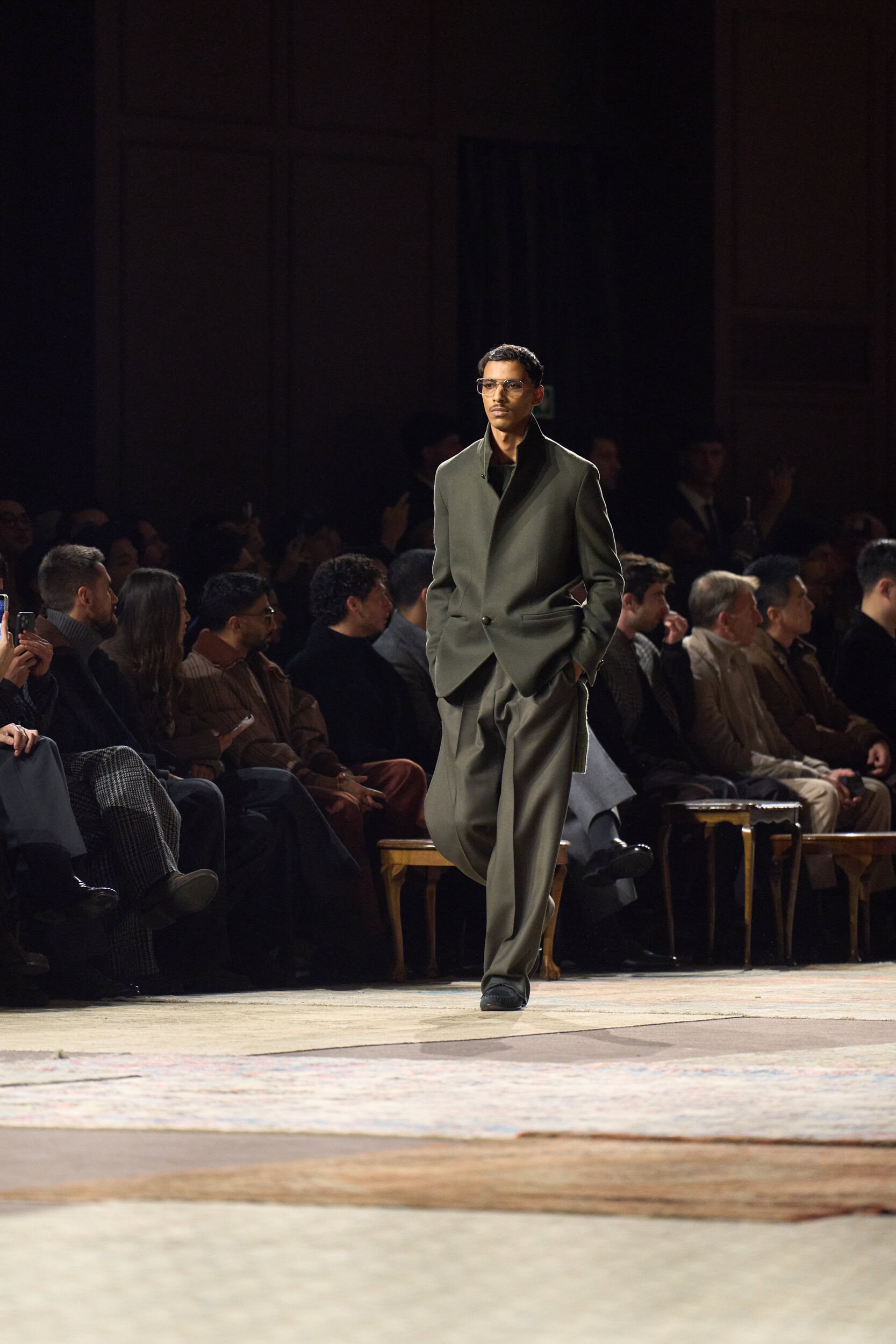 Zegna Fall 2026 Men’s Fashion Show Atmosphere