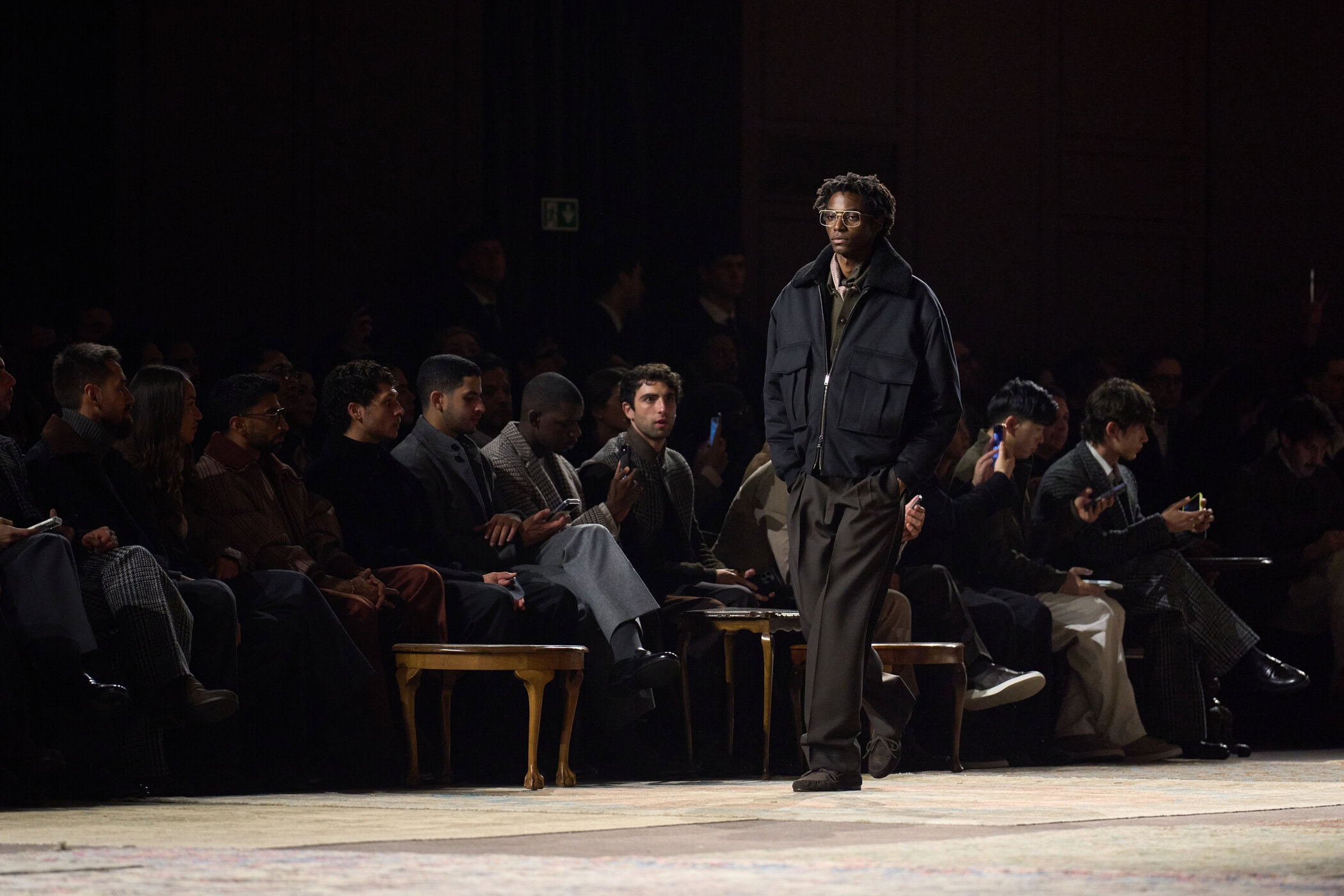 Zegna Fall 2026 Men’s Fashion Show Atmosphere