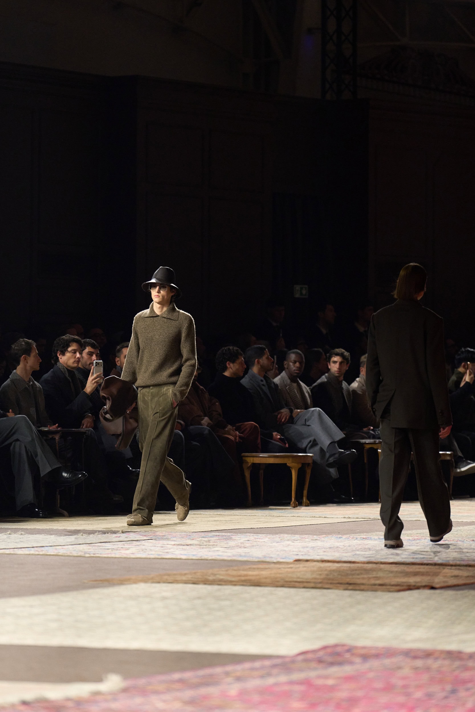Zegna Fall 2026 Men’s Fashion Show Atmosphere