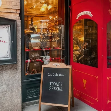 Ami Paris and Balthazar Partner for a Month-Long SoHo Collaboration