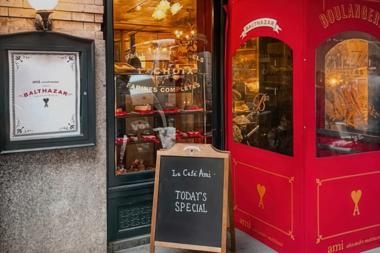 Ami Paris and Balthazar Partner for a Month-Long SoHo Collaboration