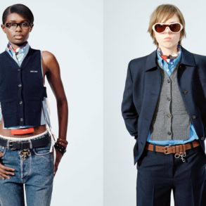 Miu Miu Reimagines the Tie Vest for Spring/Summer 2026