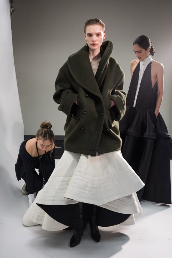 Altuzarra Fall 2026 Fashion Show Backstage
