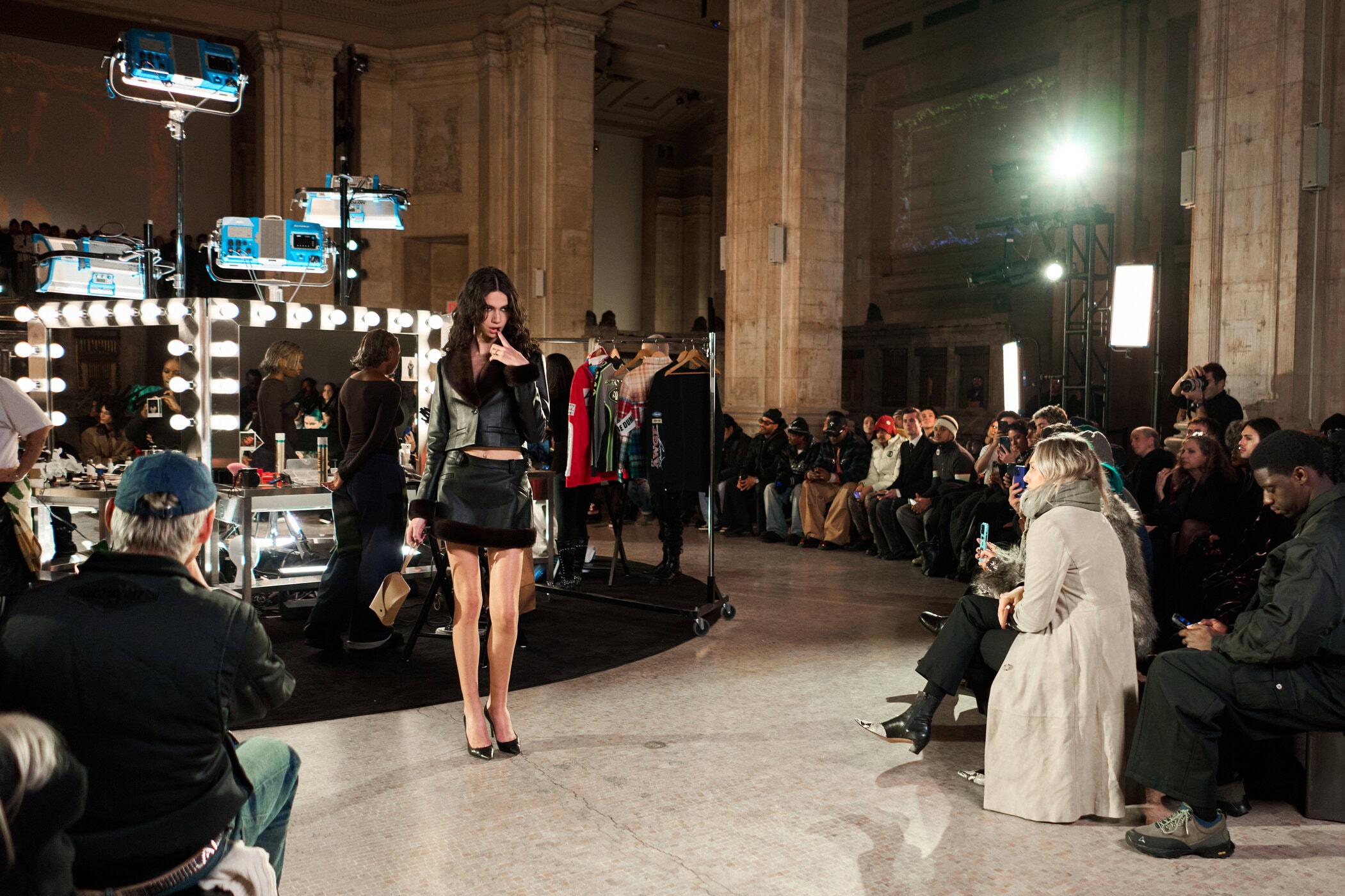 Awge Fall 2026 Fashion Show Atmosphere