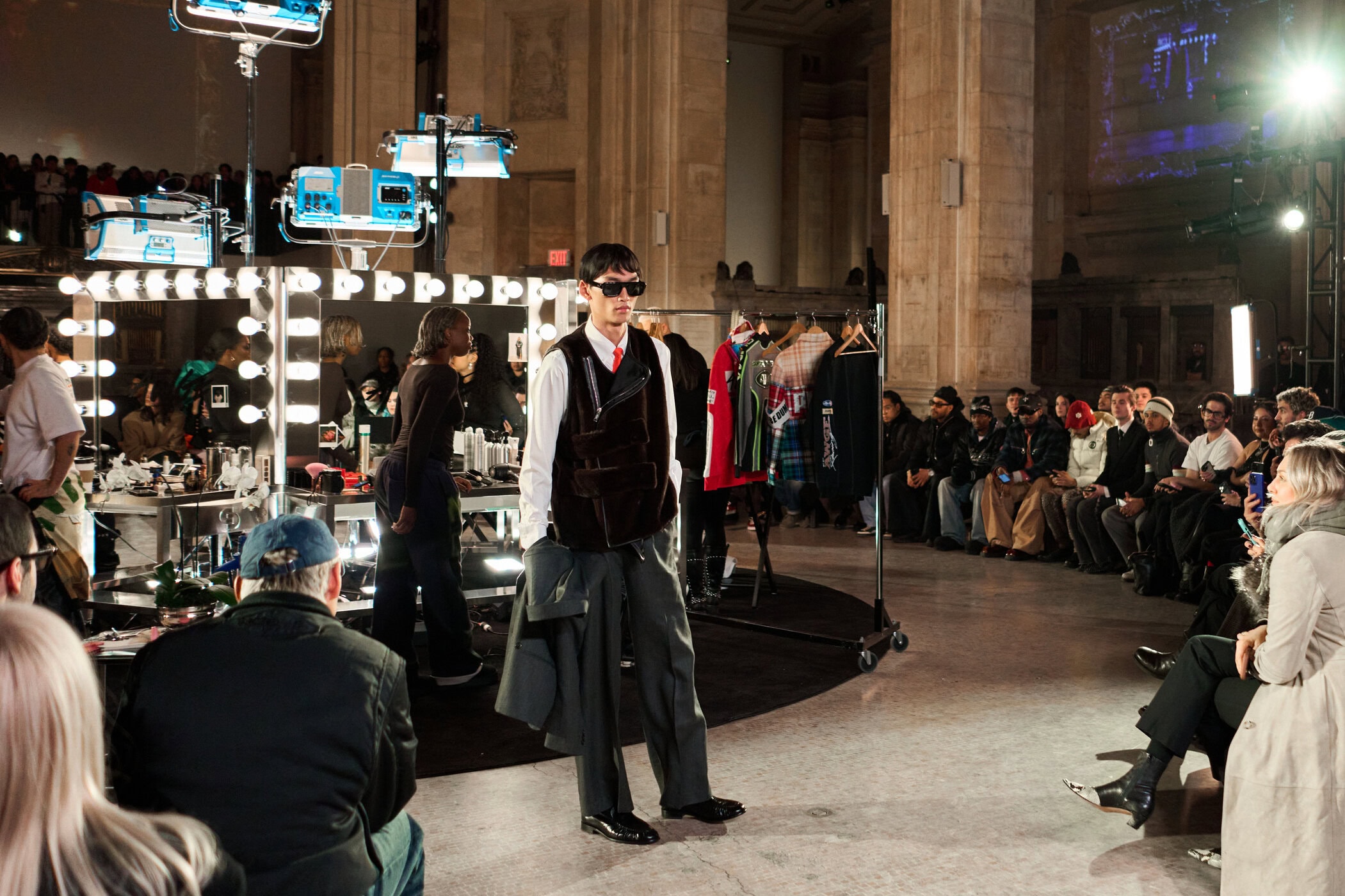 Awge Fall 2026 Fashion Show Atmosphere