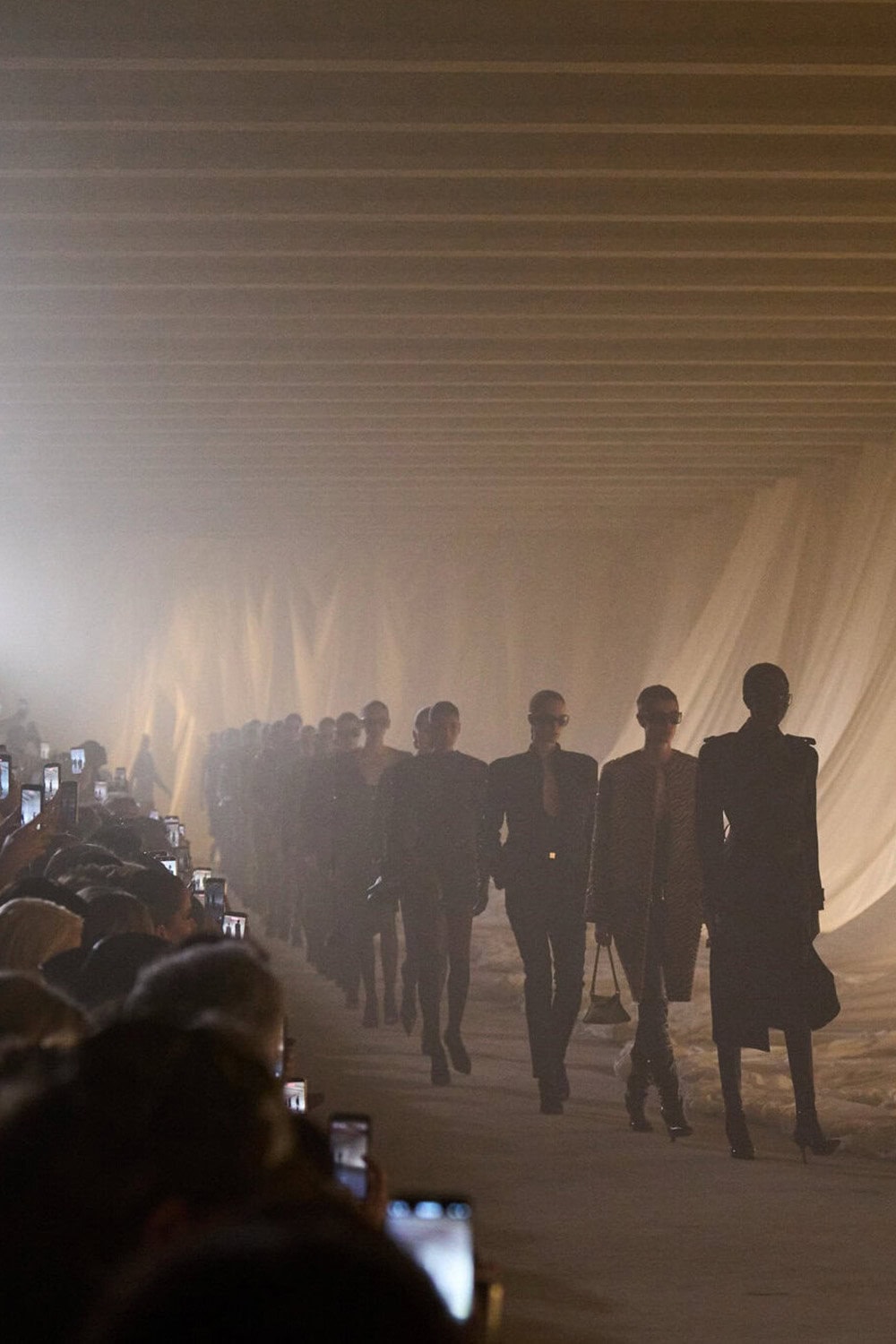 Balmain Fall 2026 Fashion Show Atmosphere