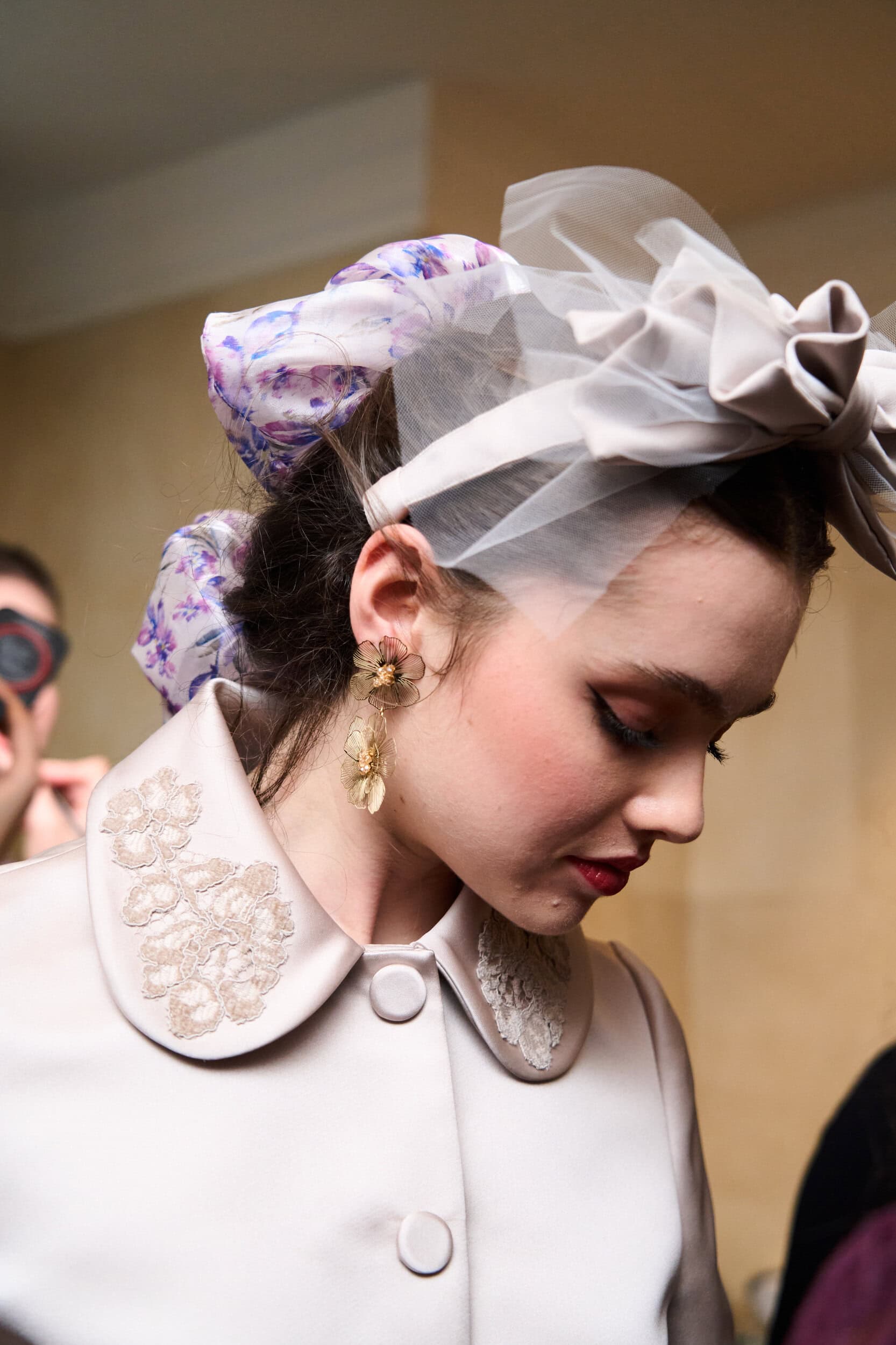 Luisa Beccaria Fall 2026 Fashion Show Backstage