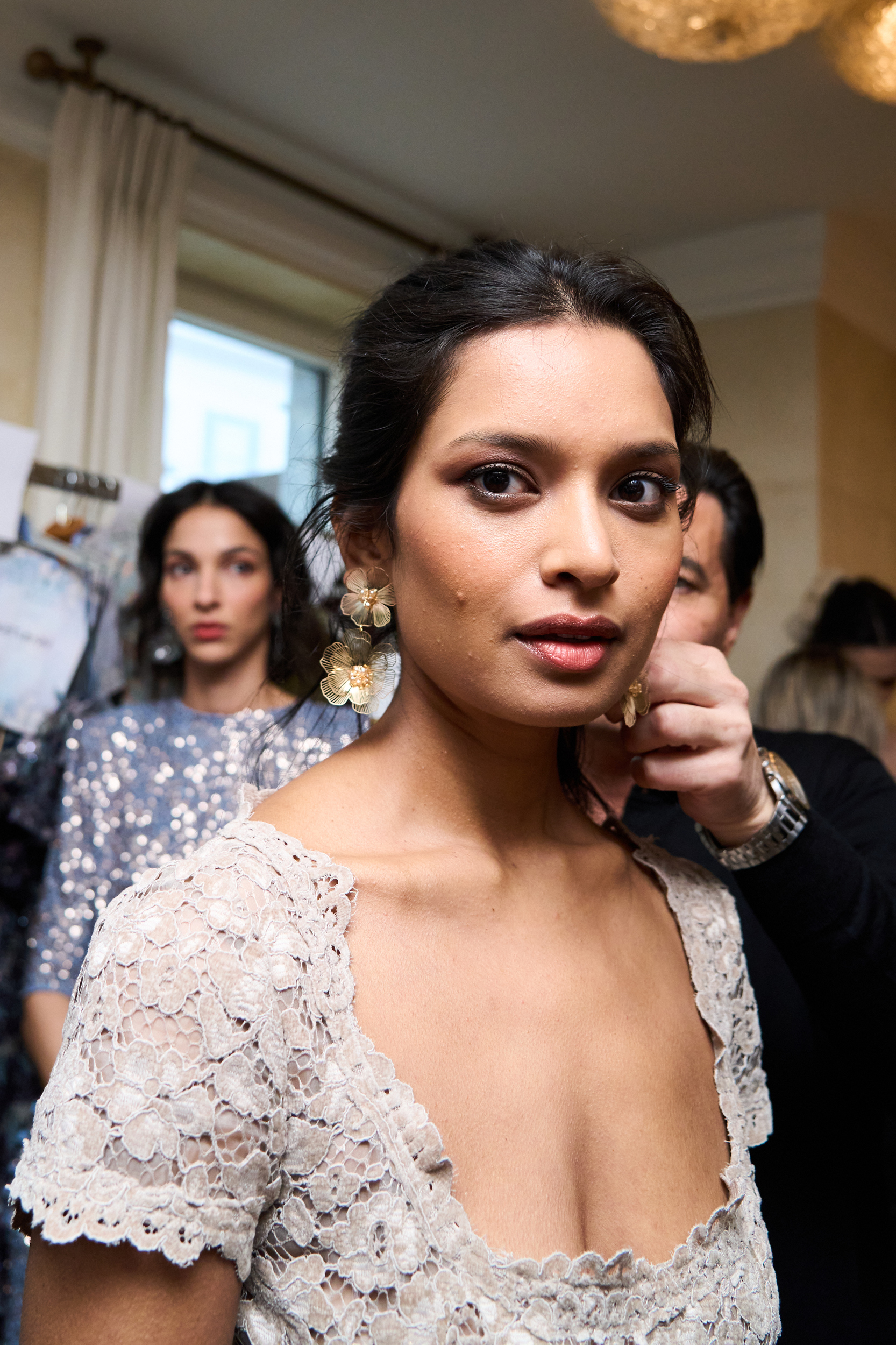 Luisa Beccaria Fall 2026 Fashion Show Backstage