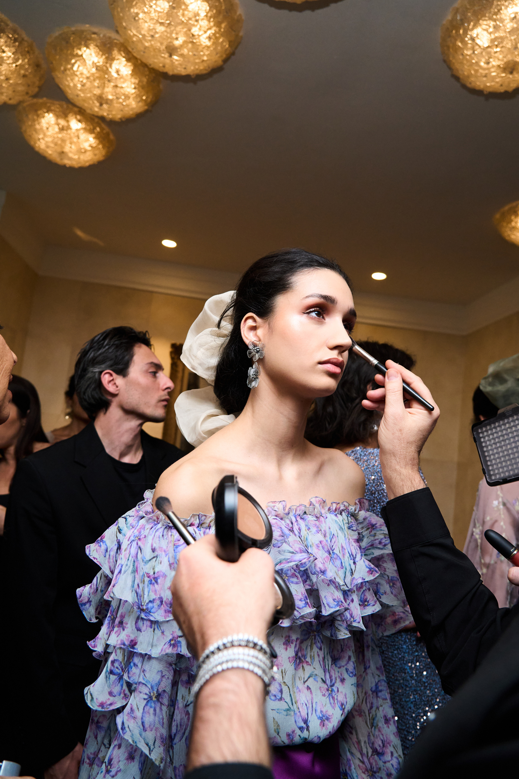 Luisa Beccaria Fall 2026 Fashion Show Backstage