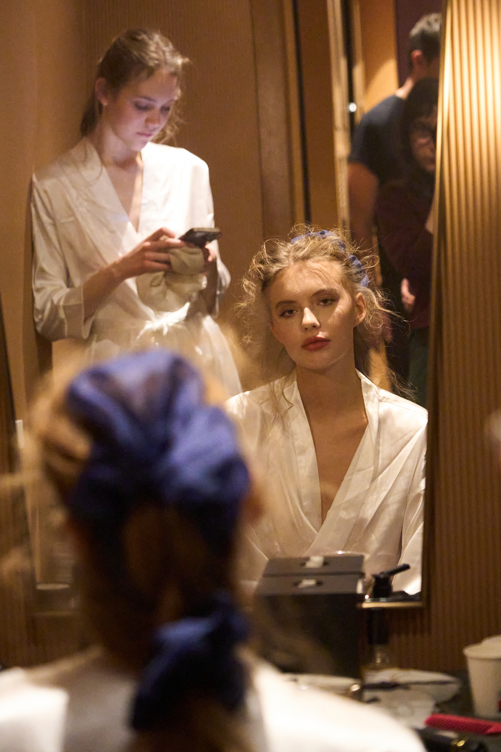 Luisa Beccaria Fall 2026 Fashion Show Backstage