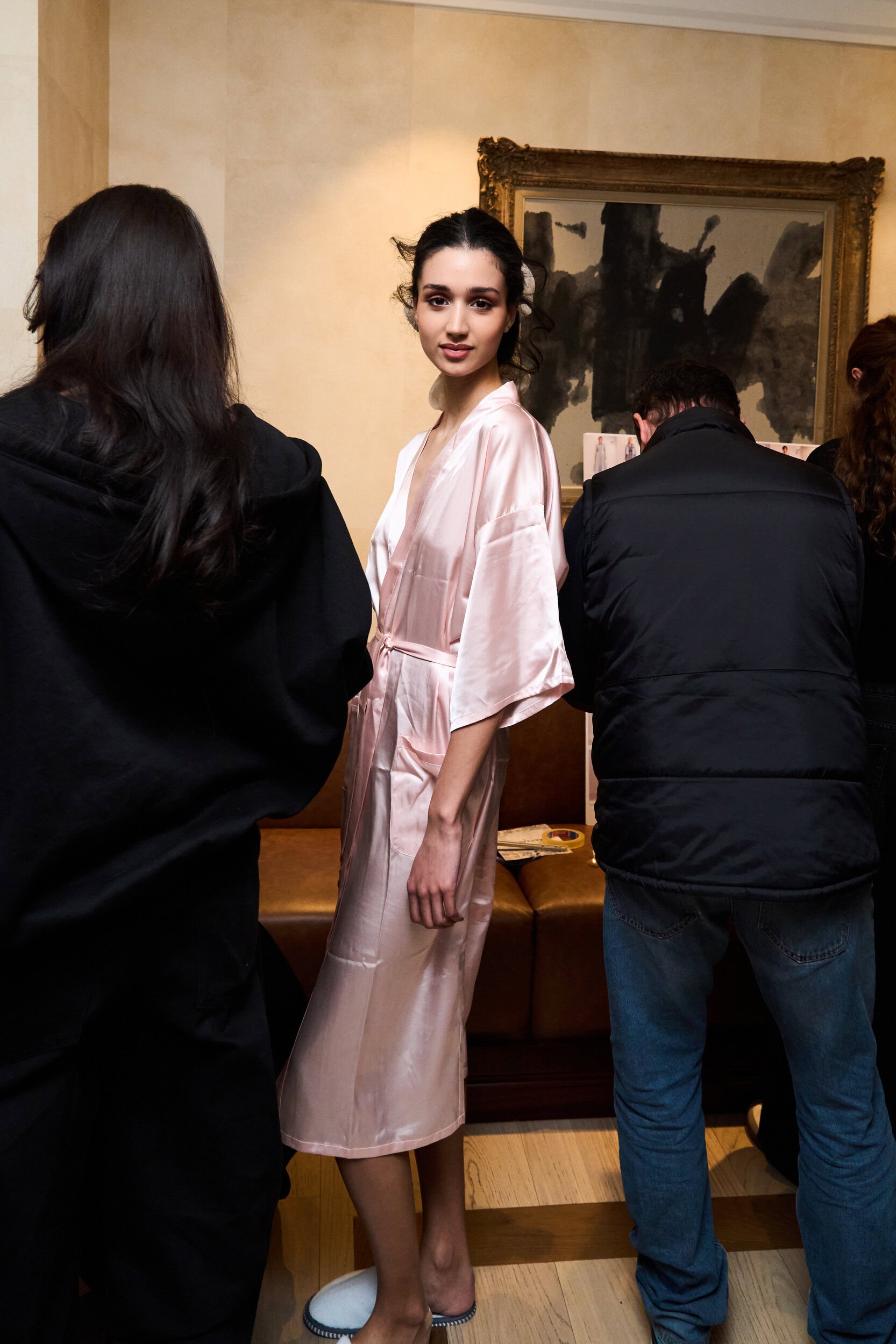 Luisa Beccaria Fall 2026 Fashion Show Backstage
