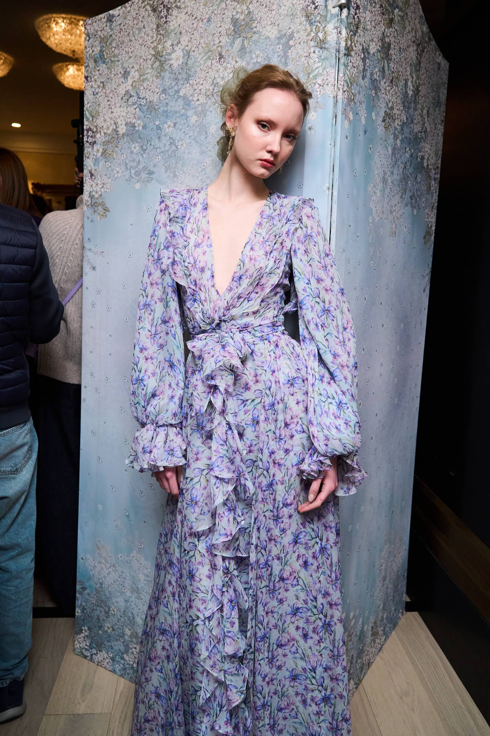 Luisa Beccaria Fall 2026 Fashion Show Backstage