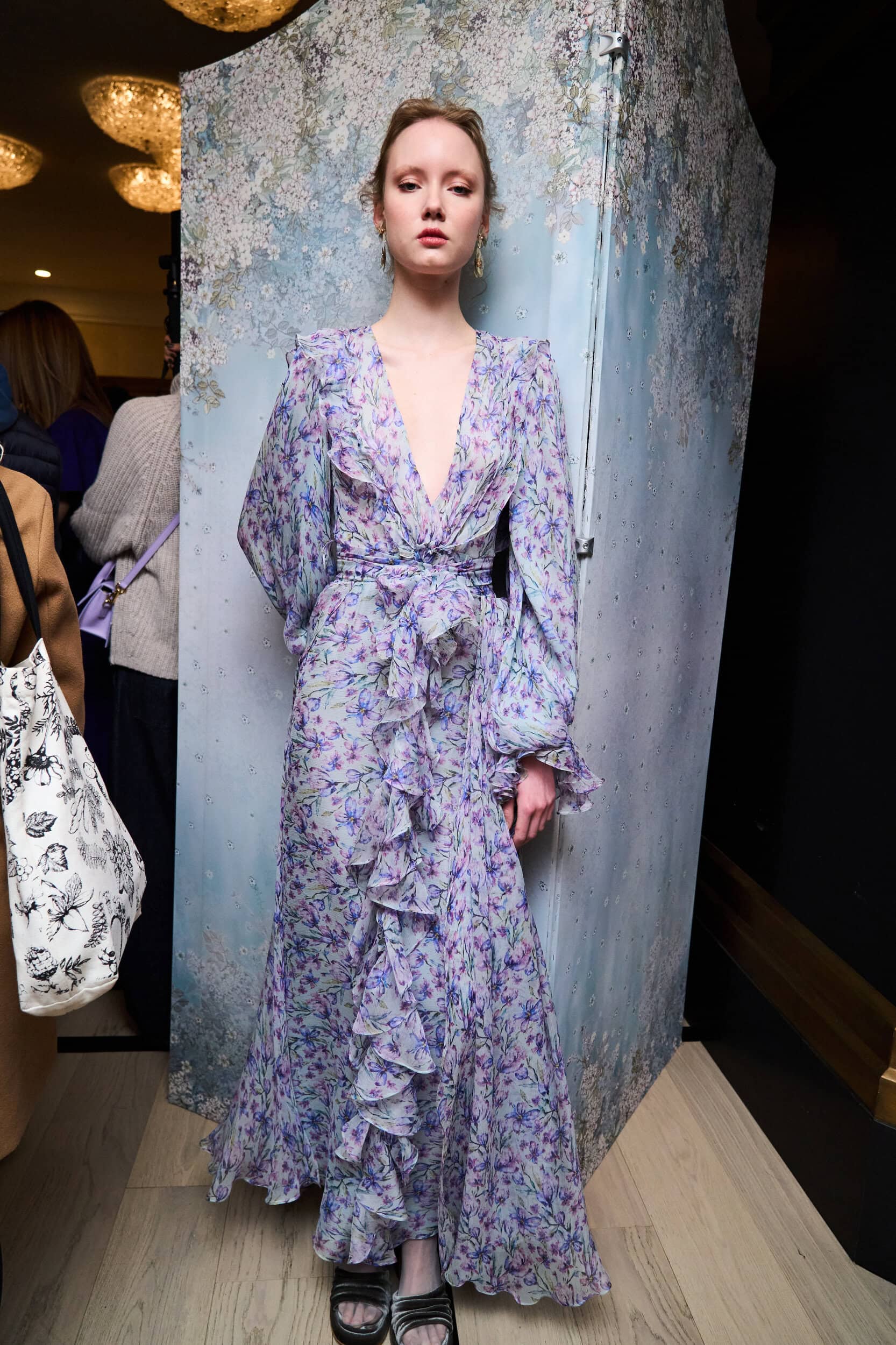 Luisa Beccaria Fall 2026 Fashion Show Backstage