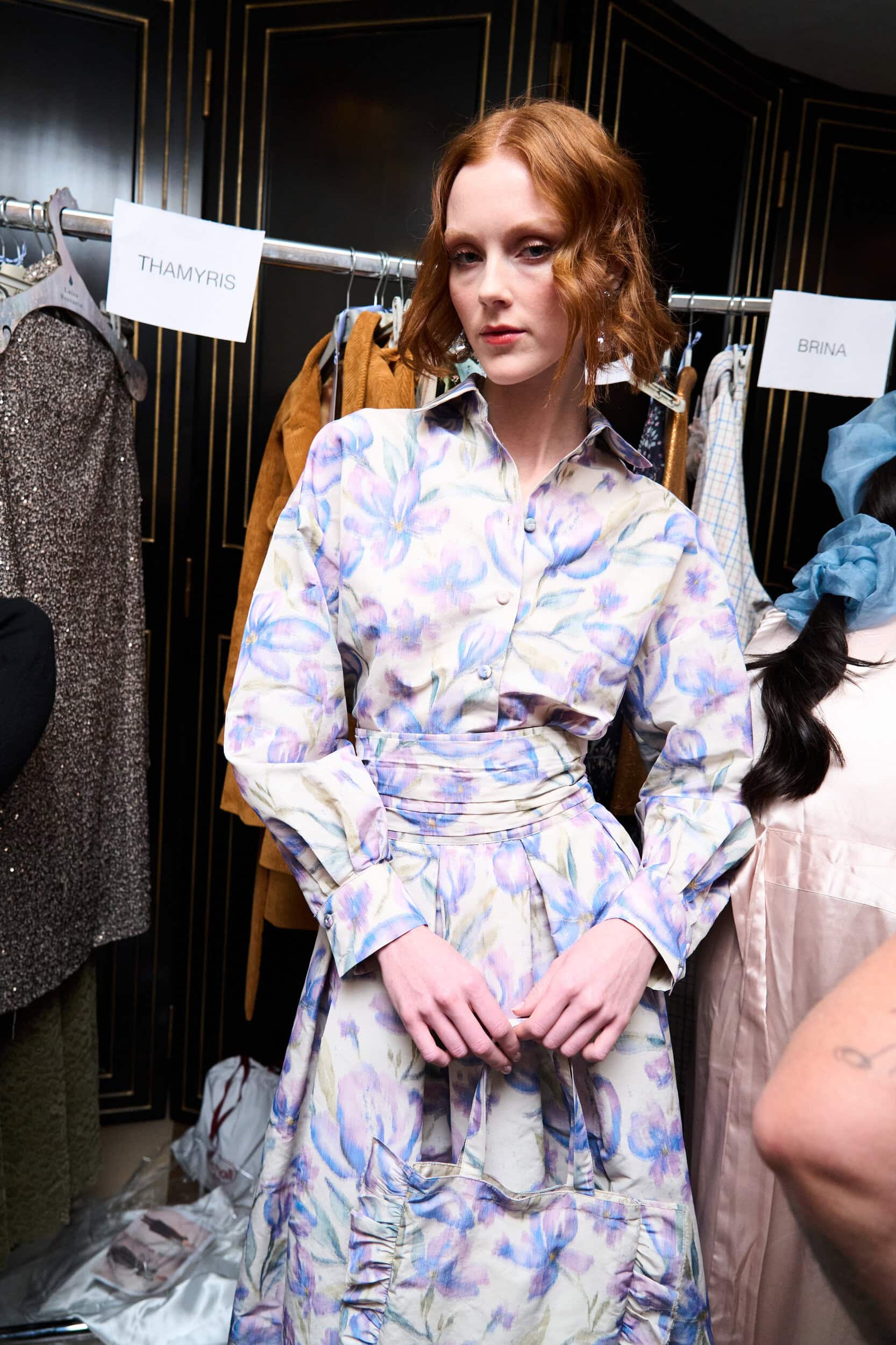 Luisa Beccaria Fall 2026 Fashion Show Backstage