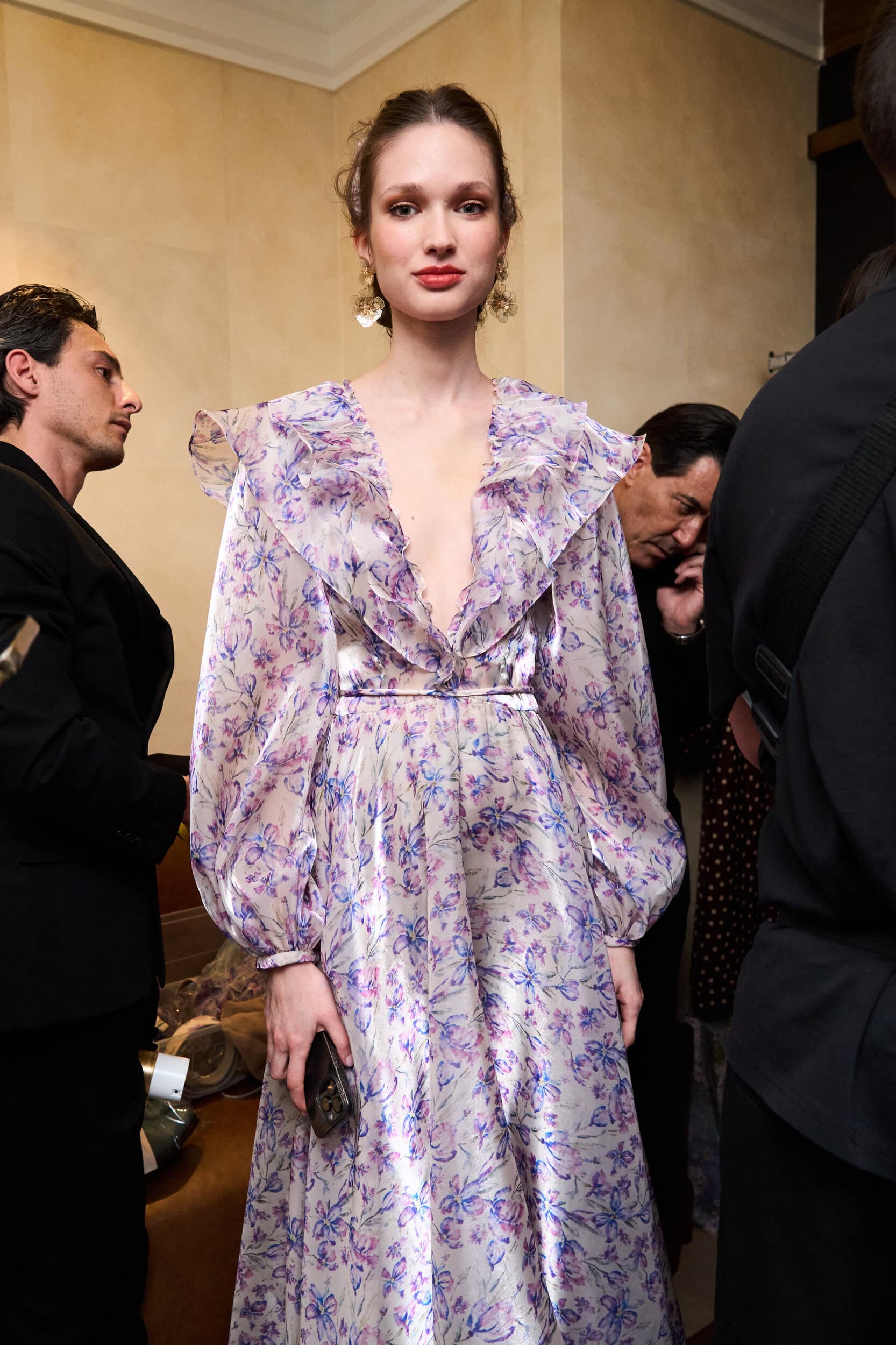 Luisa Beccaria Fall 2026 Fashion Show Backstage