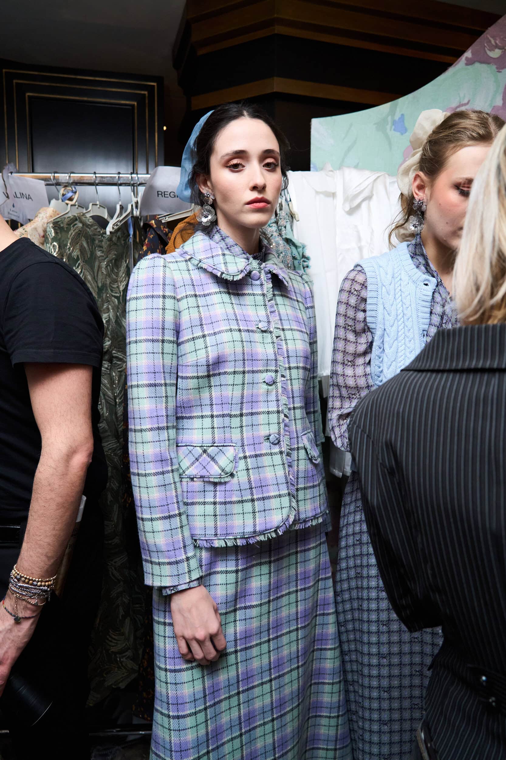 Luisa Beccaria Fall 2026 Fashion Show Backstage