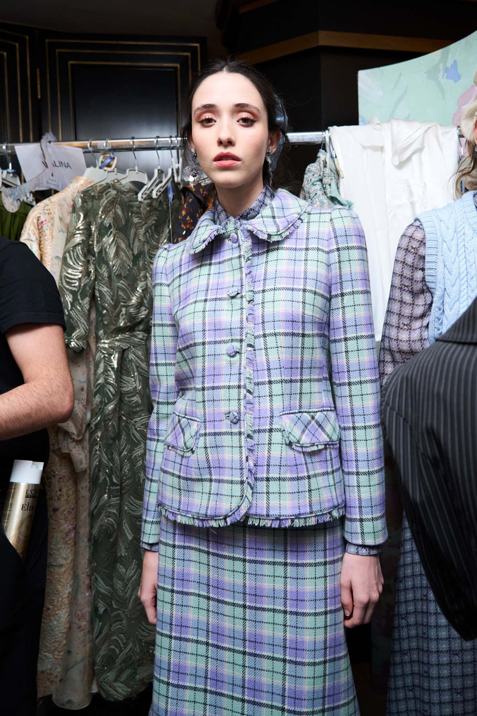 Luisa Beccaria Fall 2026 Fashion Show Backstage