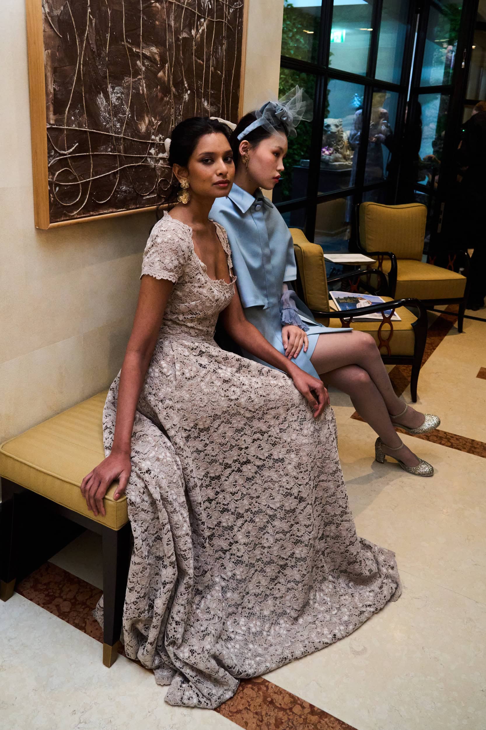 Luisa Beccaria Fall 2026 Fashion Show Backstage