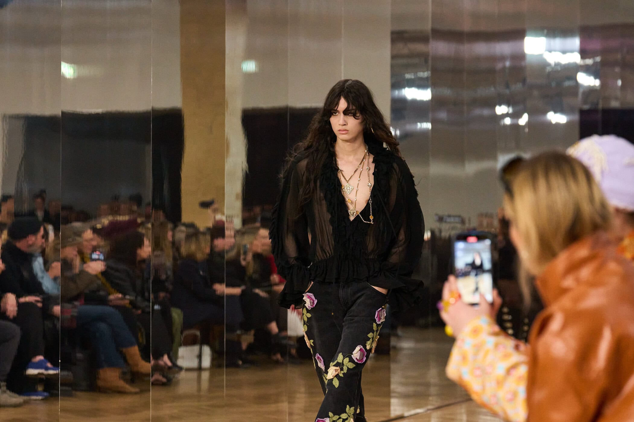 Blumarine Fall 2026 Fashion Show Atmosphere