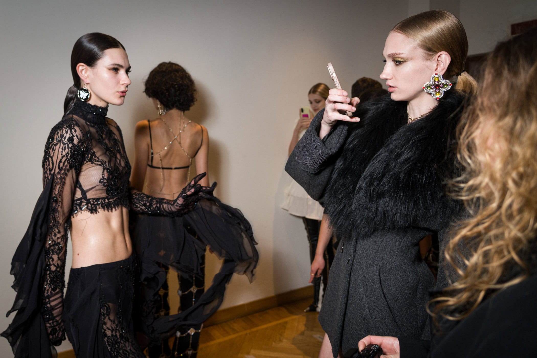 Blumarine Fall 2026 Fashion Show Backstage