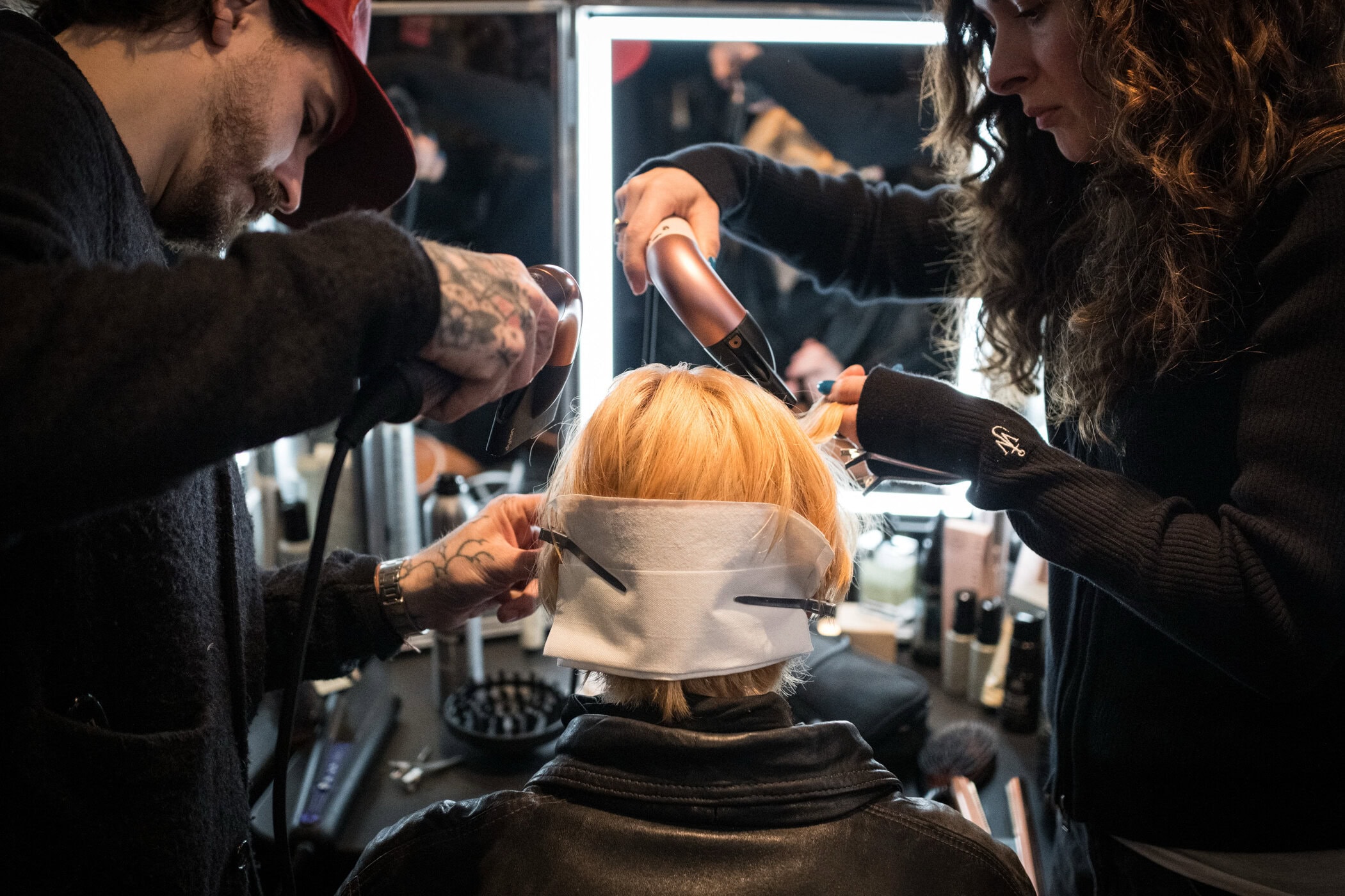 Bora Aksu Fall 2026 Fashion Show Backstage