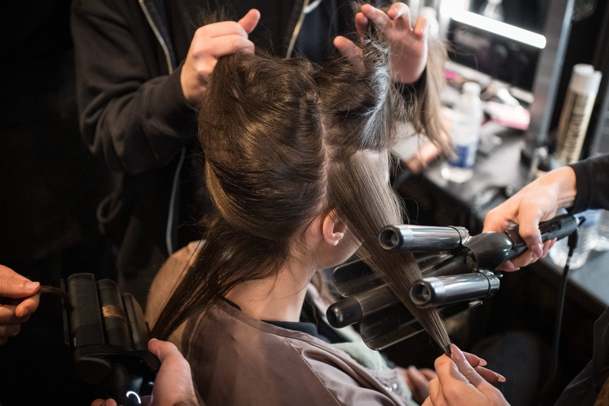Bora Aksu Fall 2026 Fashion Show Backstage
