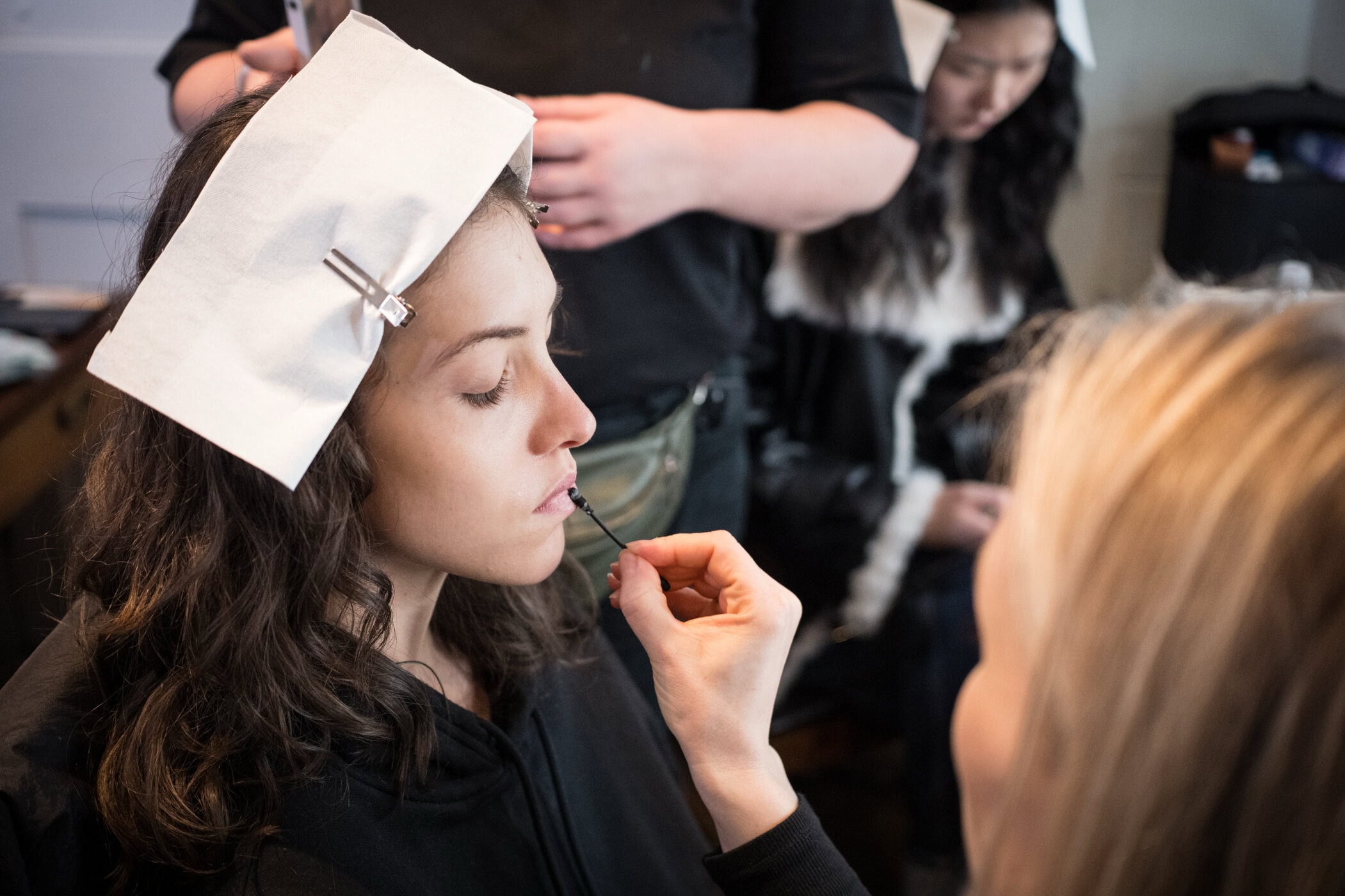Bora Aksu Fall 2026 Fashion Show Backstage