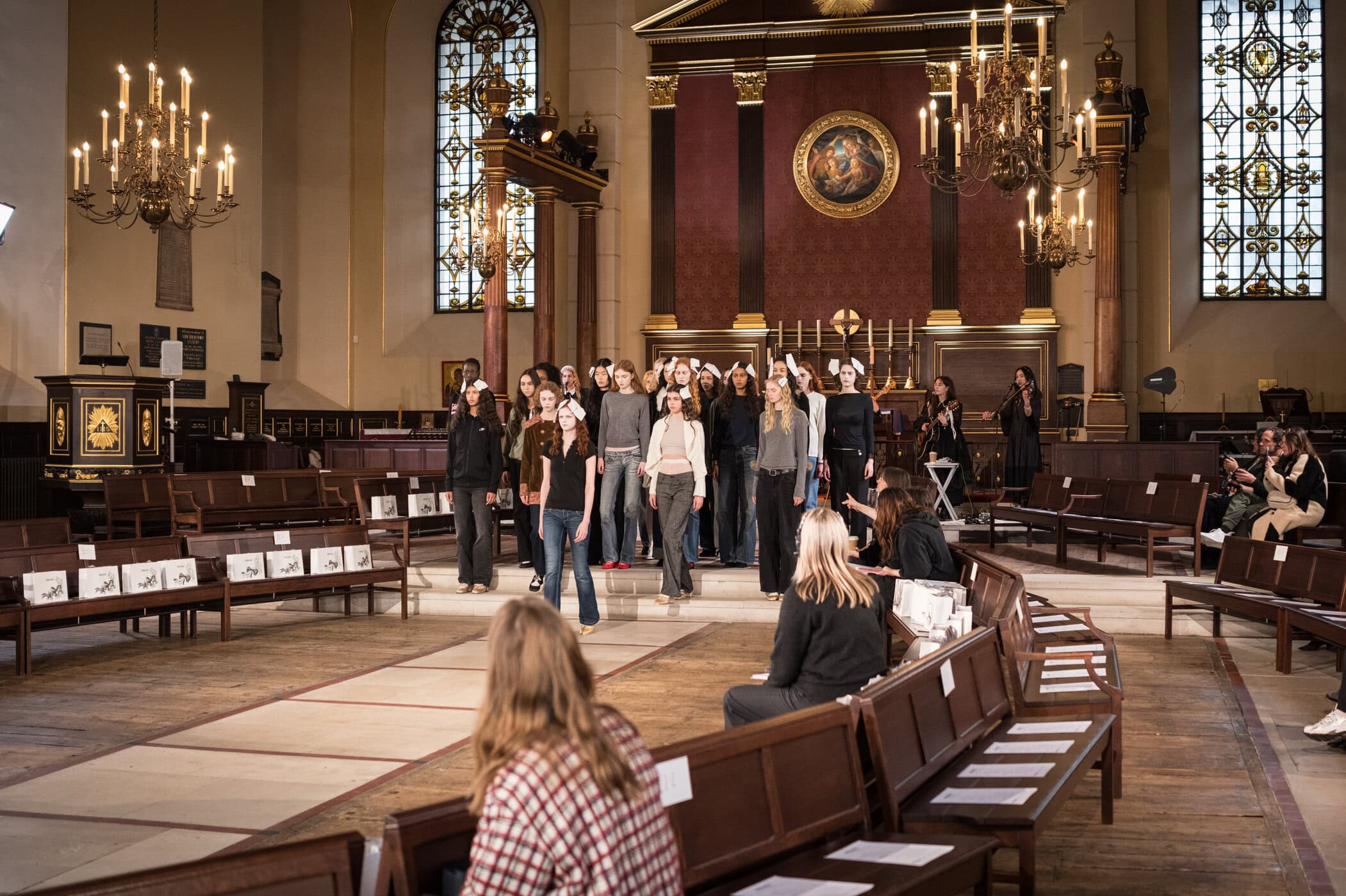 Bora Aksu Fall 2026 Fashion Show Backstage