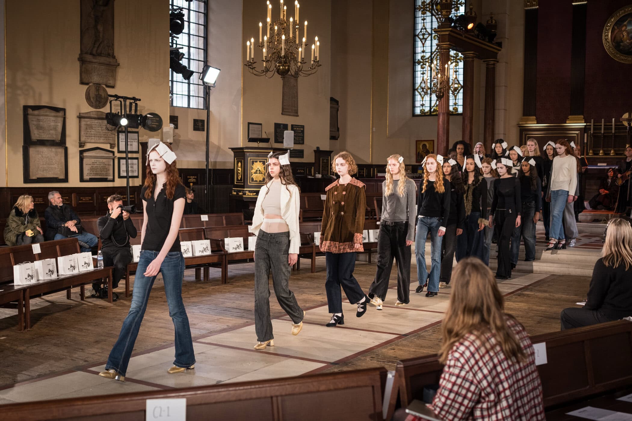 Bora Aksu Fall 2026 Fashion Show Backstage