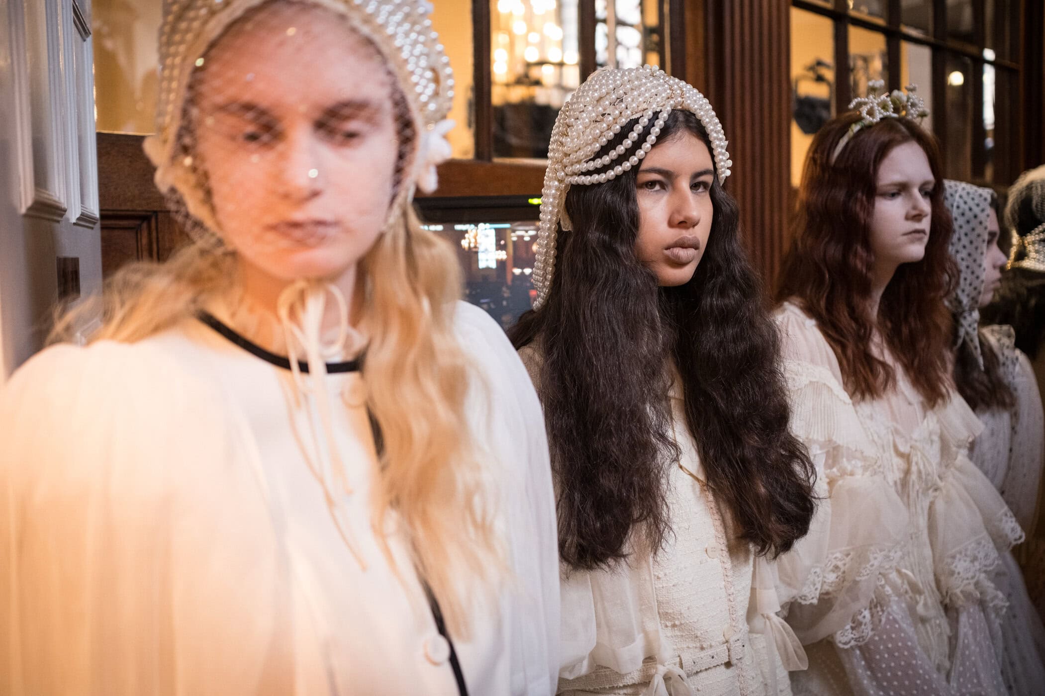 Bora Aksu Fall 2026 Fashion Show Backstage