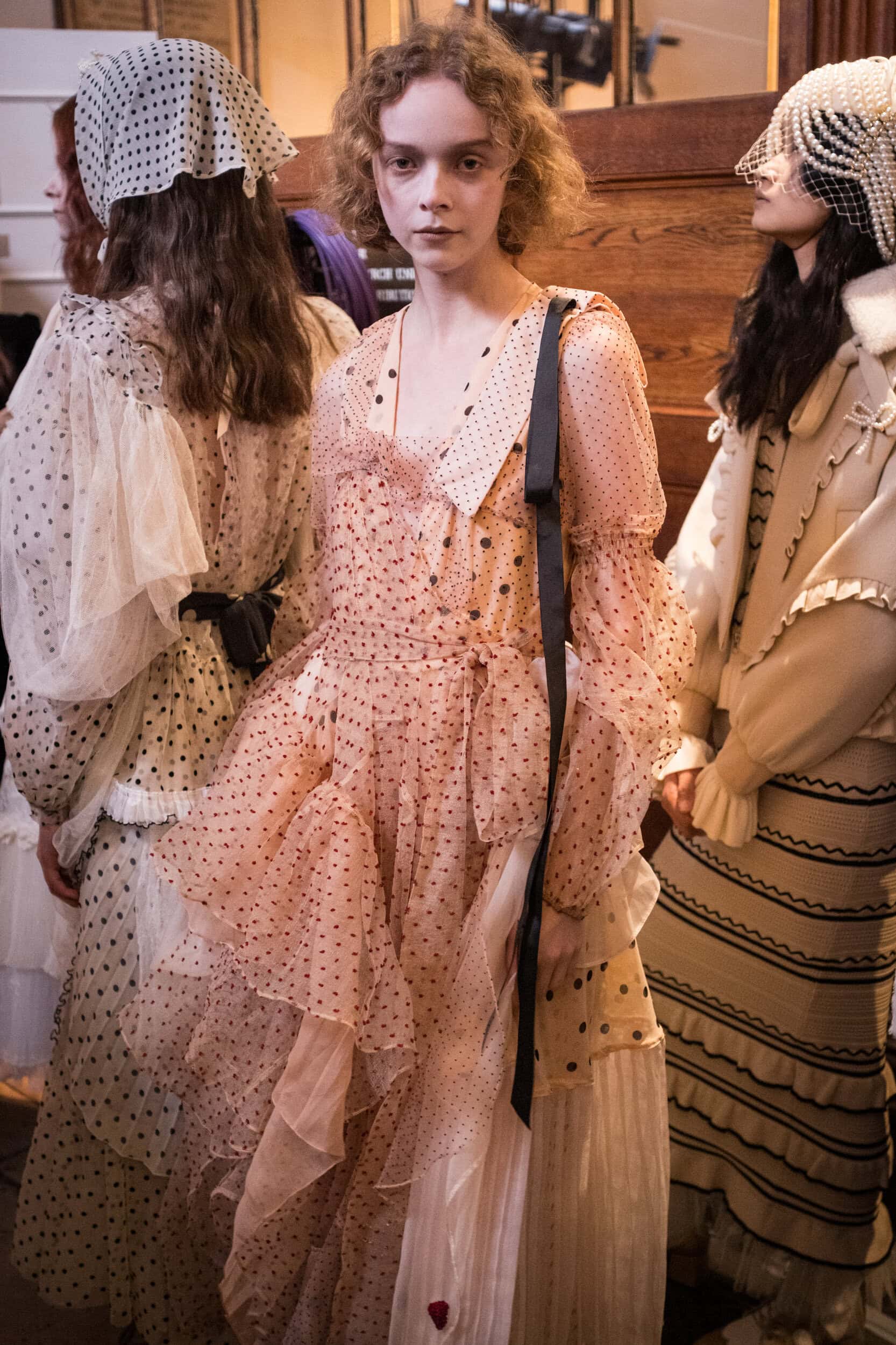 Bora Aksu Fall 2026 Fashion Show Backstage