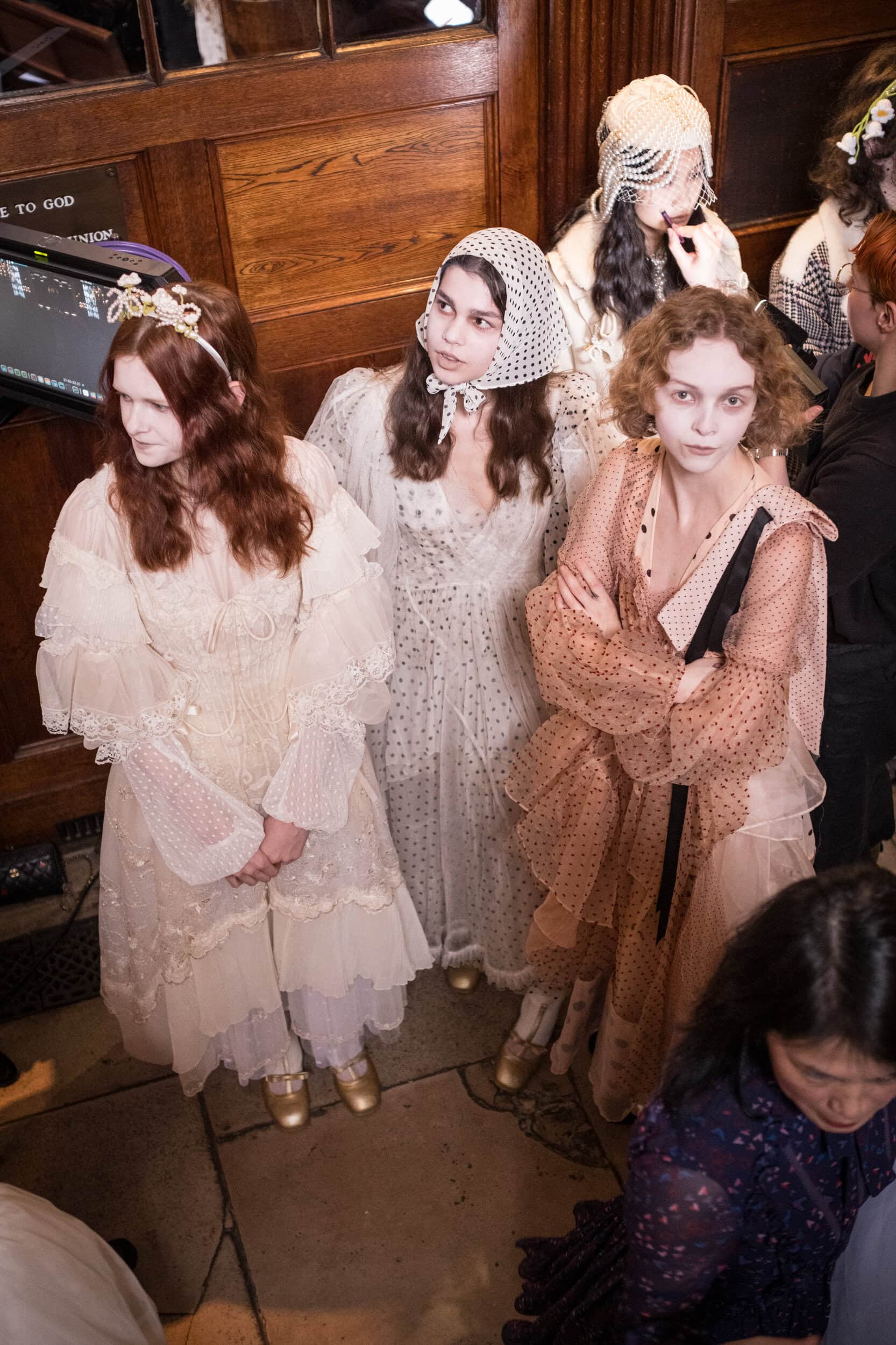 Bora Aksu Fall 2026 Fashion Show Backstage