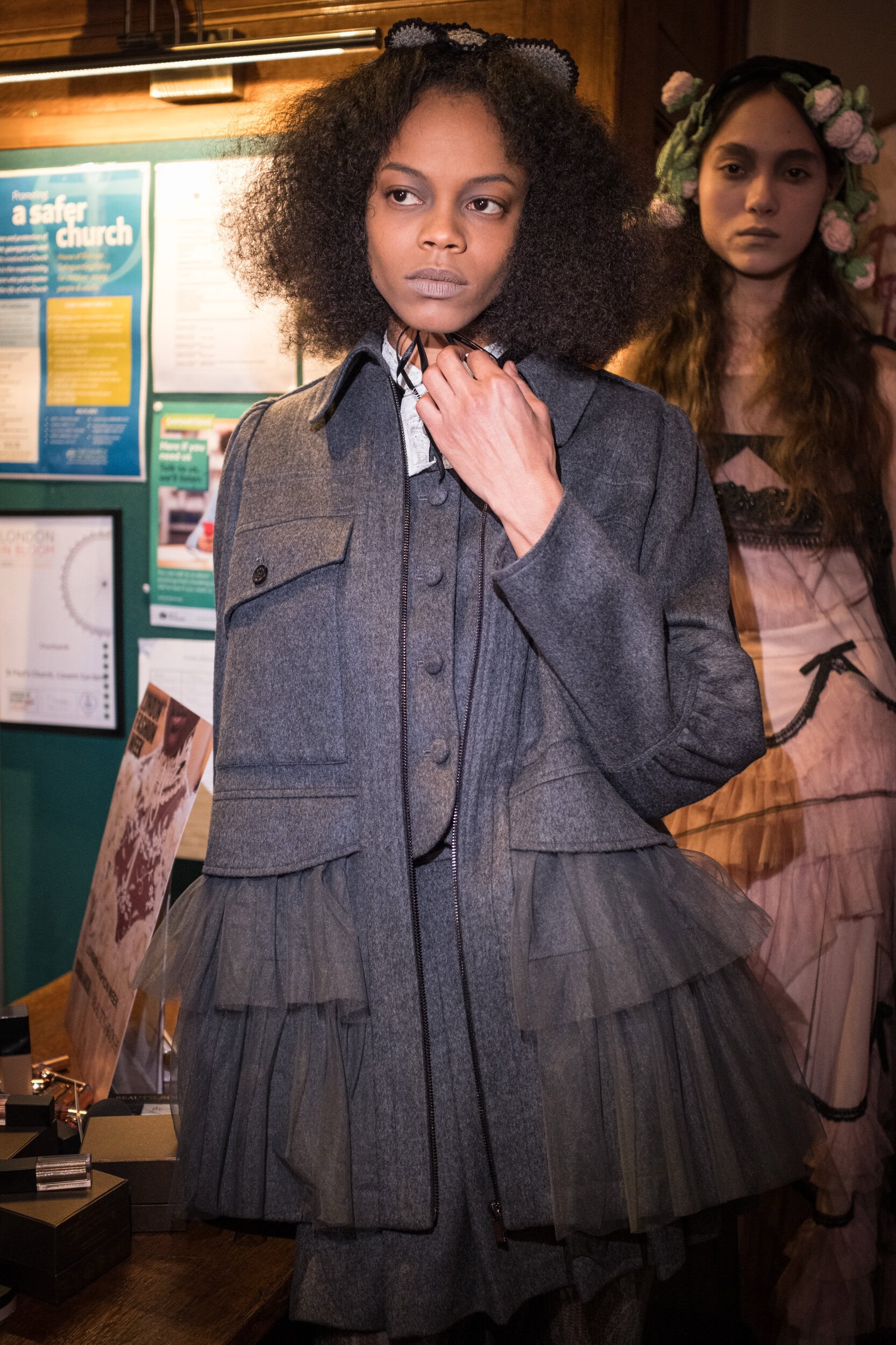 Bora Aksu Fall 2026 Fashion Show Backstage