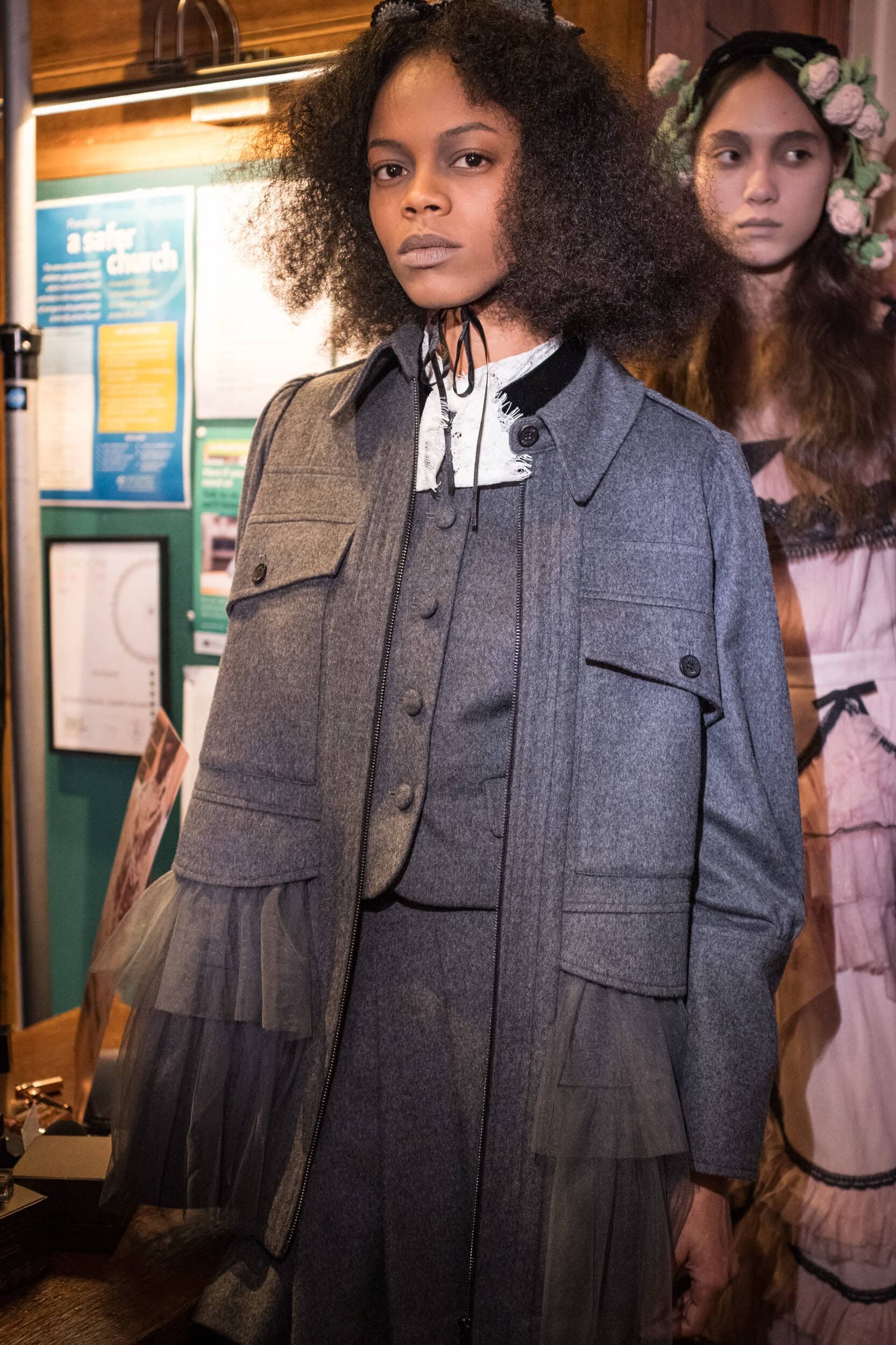 Bora Aksu Fall 2026 Fashion Show Backstage