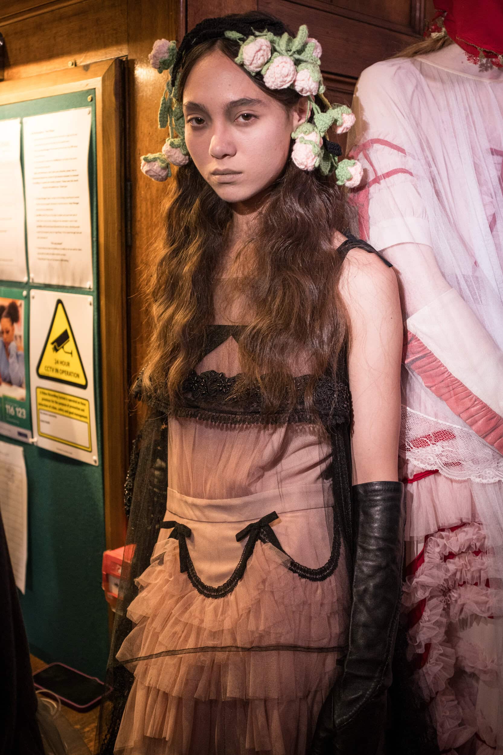 Bora Aksu Fall 2026 Fashion Show Backstage