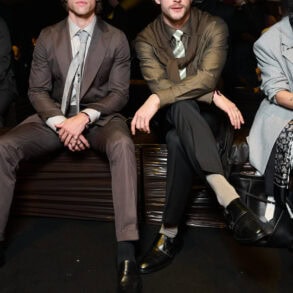 Boss Fall 2026 Fashion Show Front Row