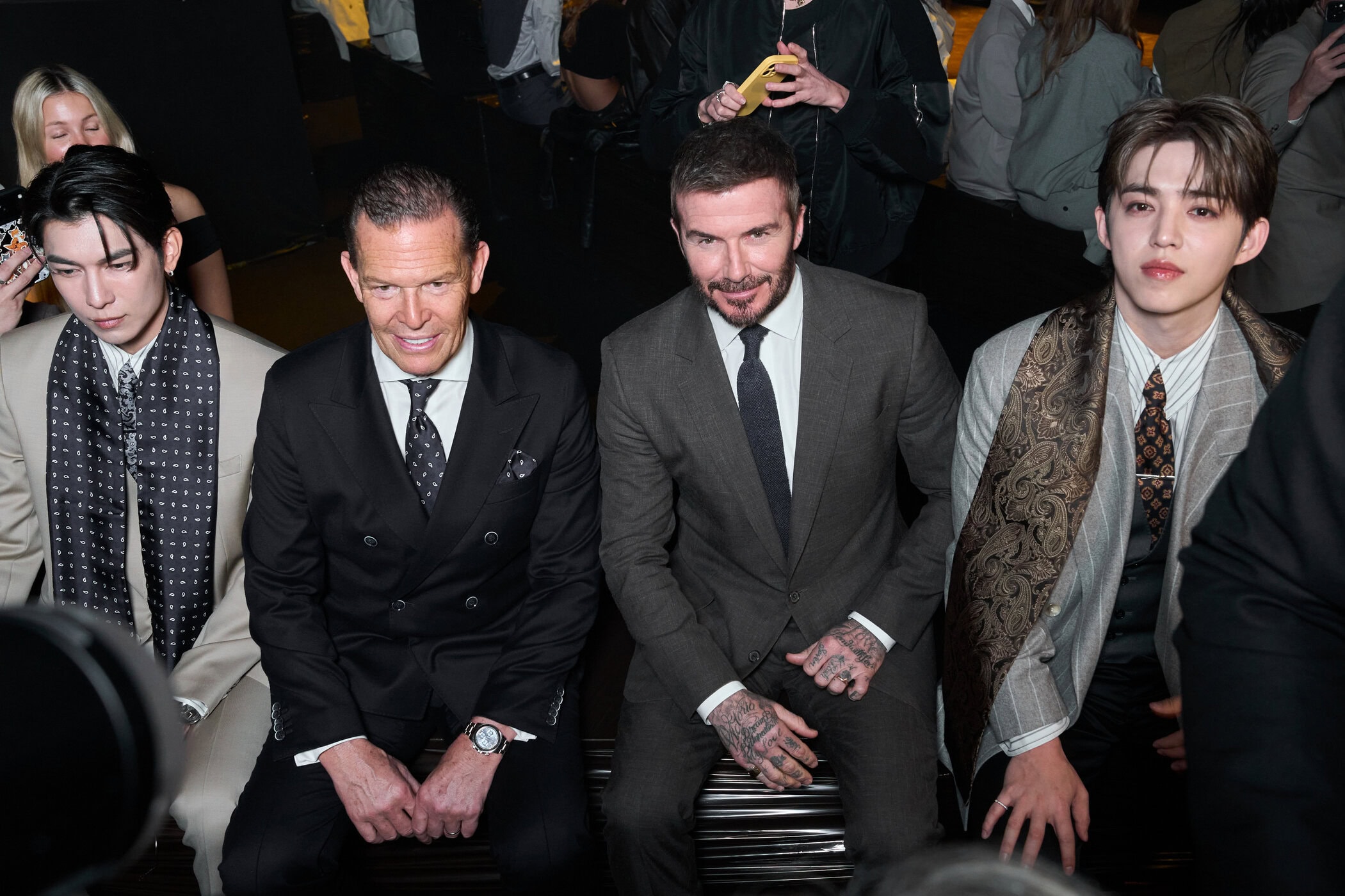 Boss Fall 2026 Fashion Show Front Row