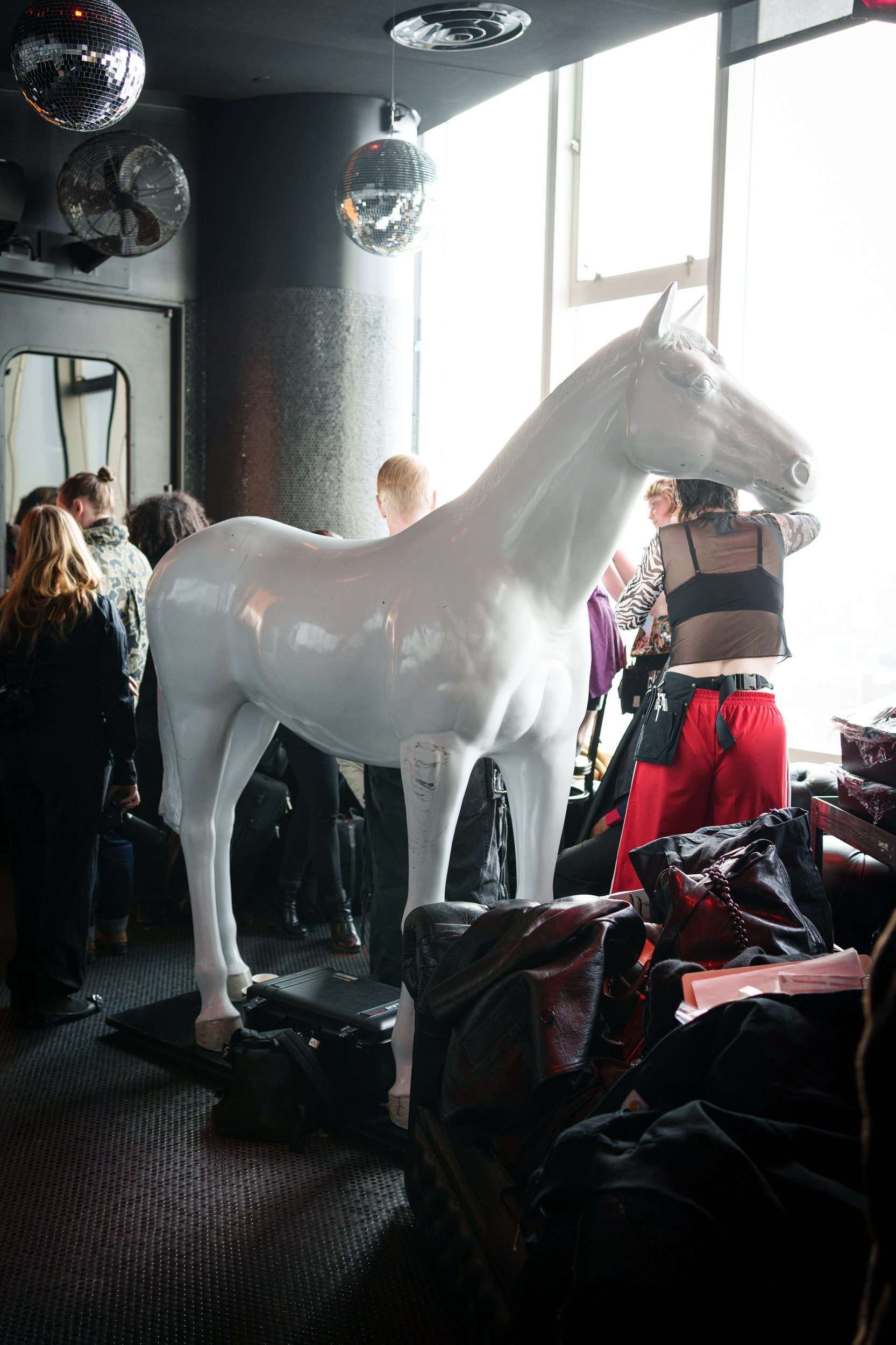 Campillo Fall 2026 Fashion Show Backstage