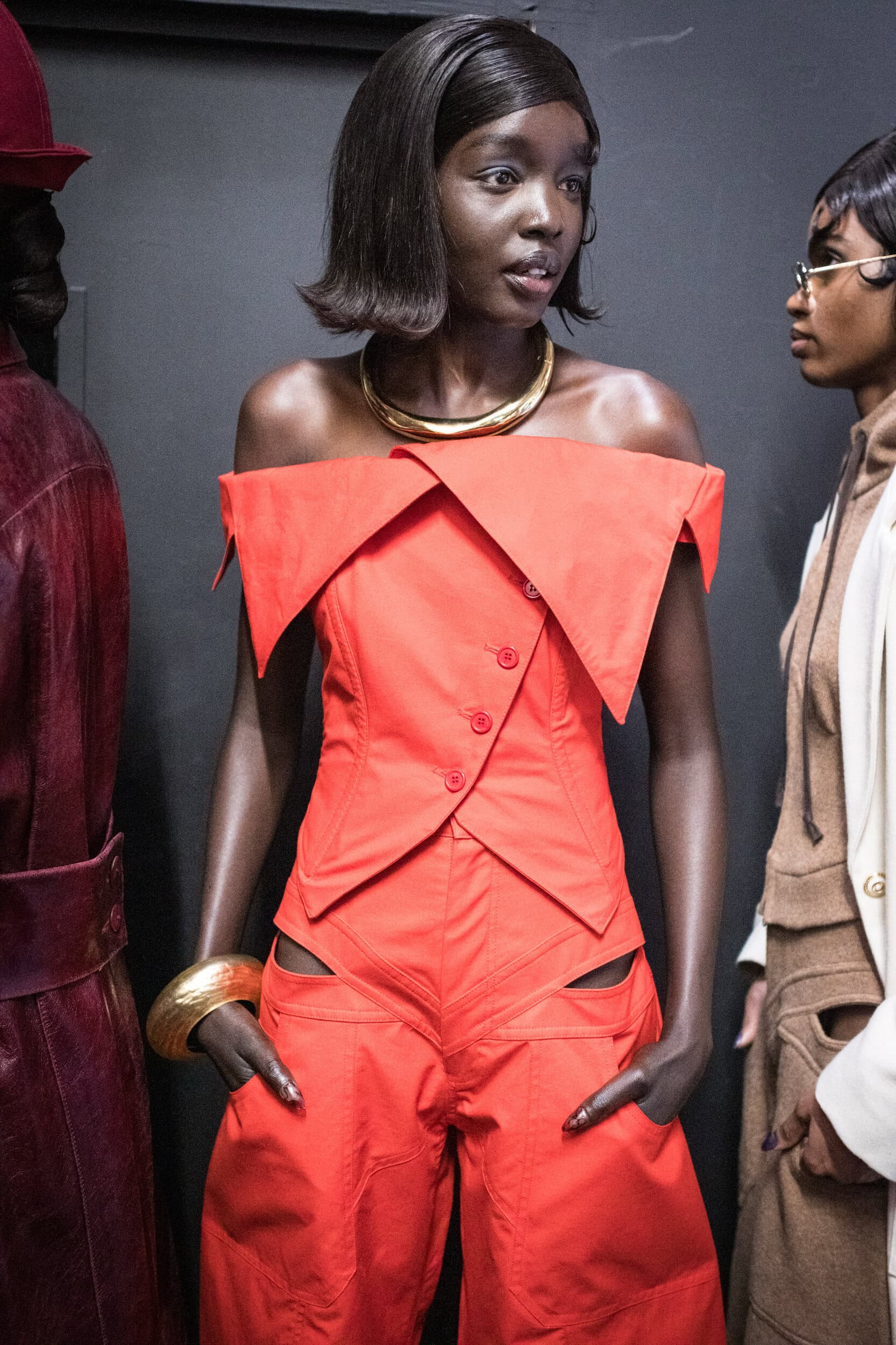 Tolu Coker Fall 2026 Fashion Show Backstage