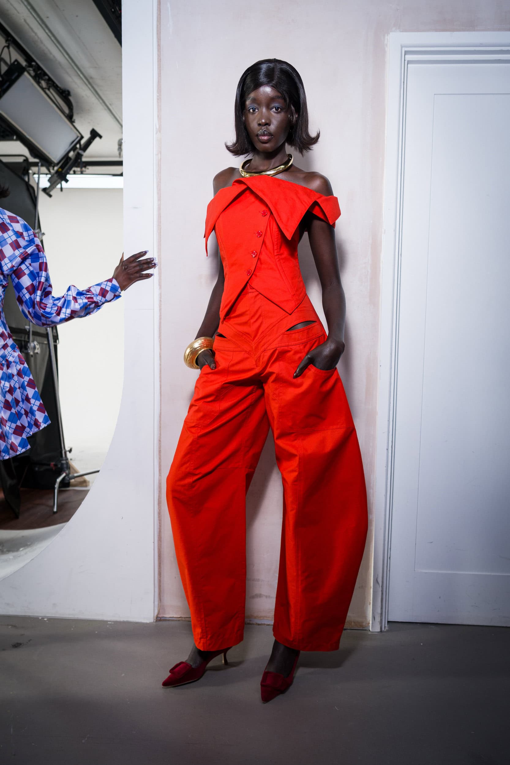 Tolu Coker Fall 2026 Fashion Show Backstage