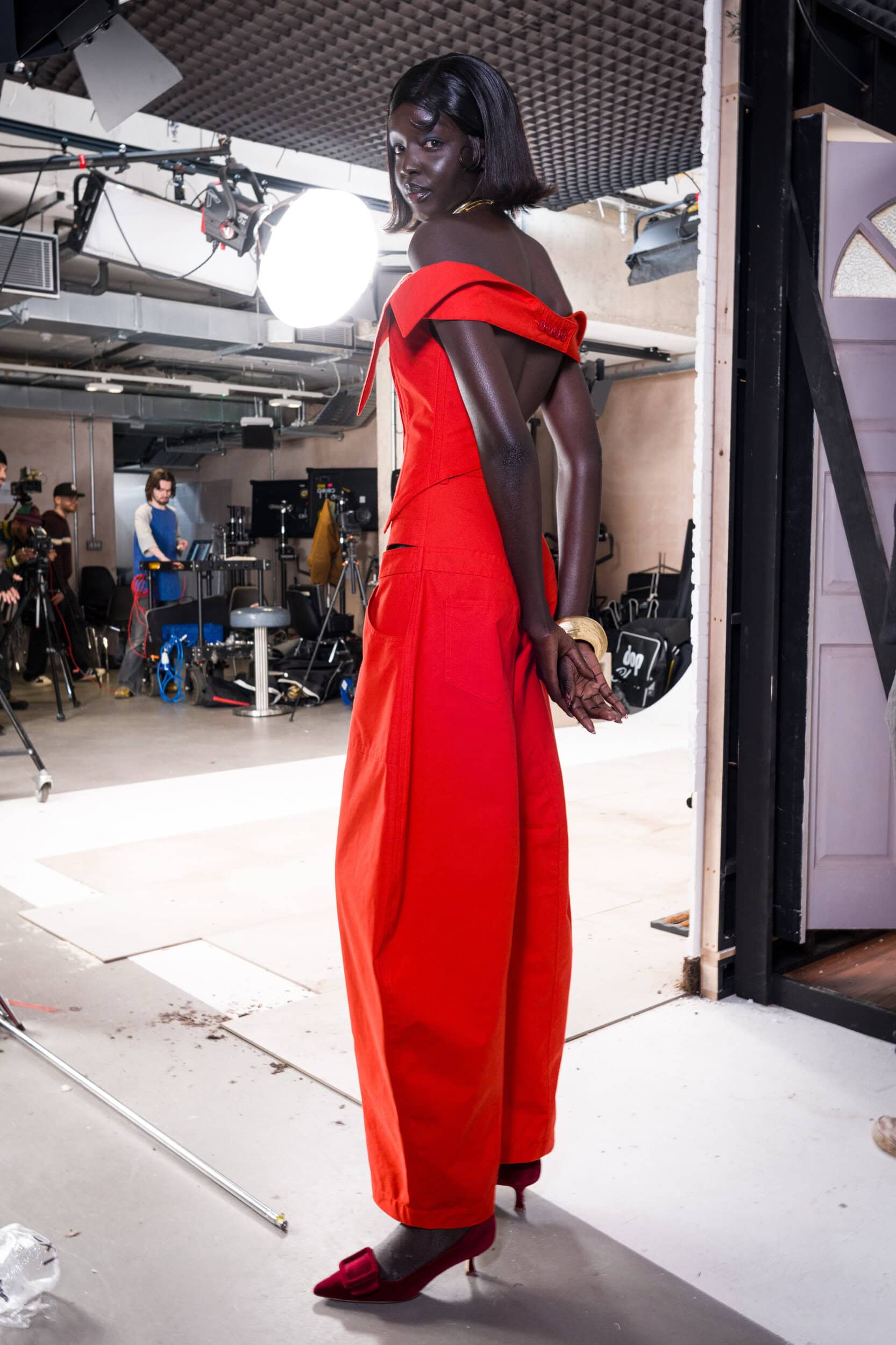 Tolu Coker Fall 2026 Fashion Show Backstage
