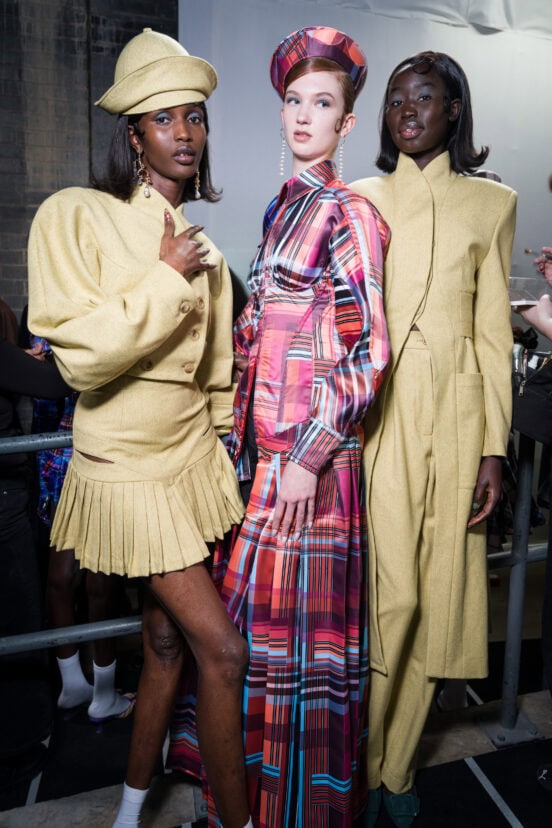 Tolu Coker Fall 2026 Fashion Show Backstage