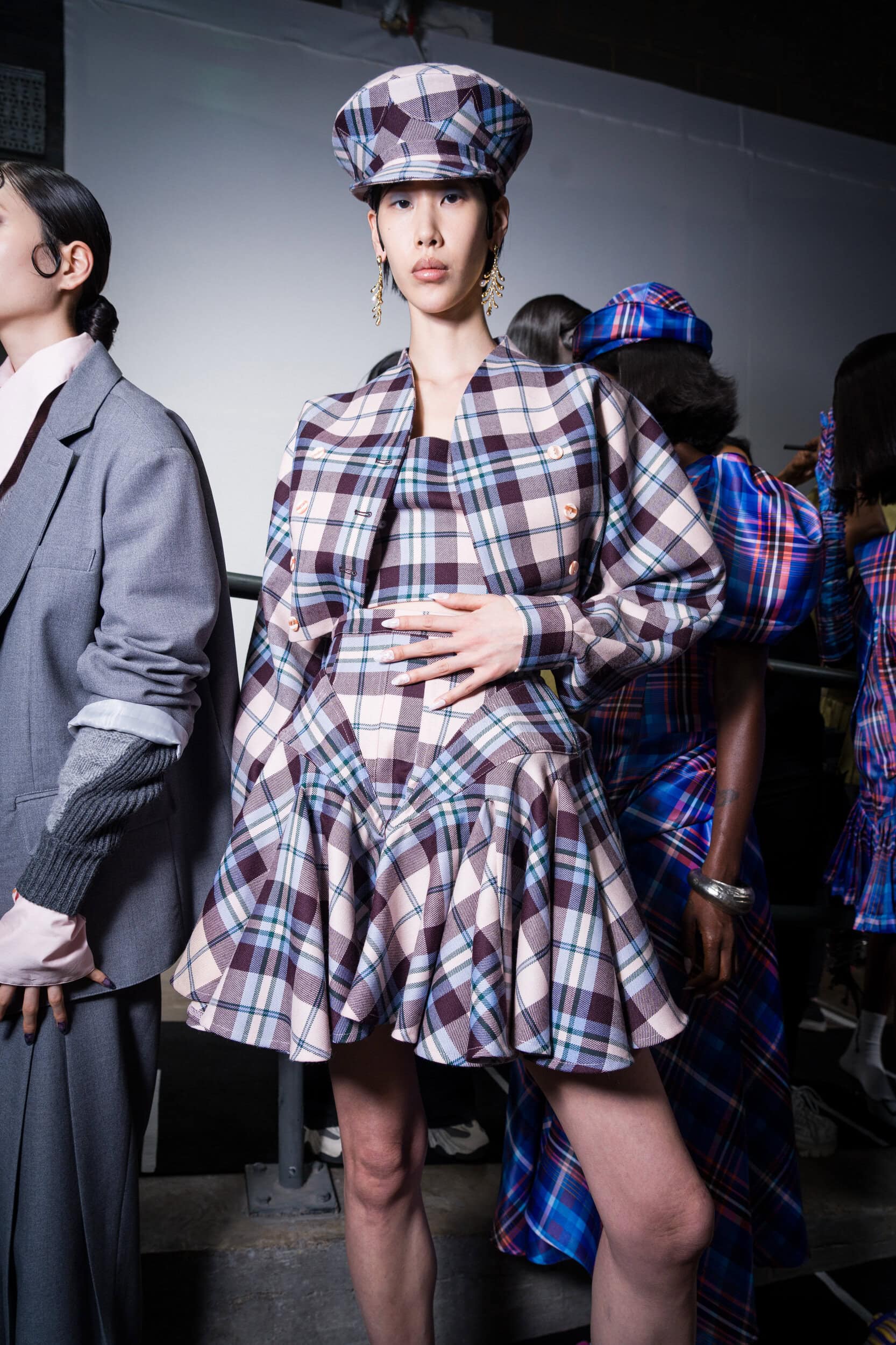 Tolu Coker Fall 2026 Fashion Show Backstage