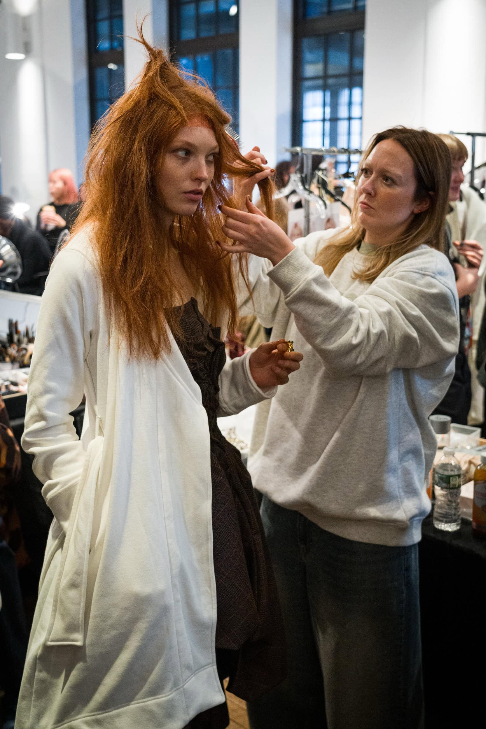 Collina Strada Fall 2026 Fashion Show Backstage