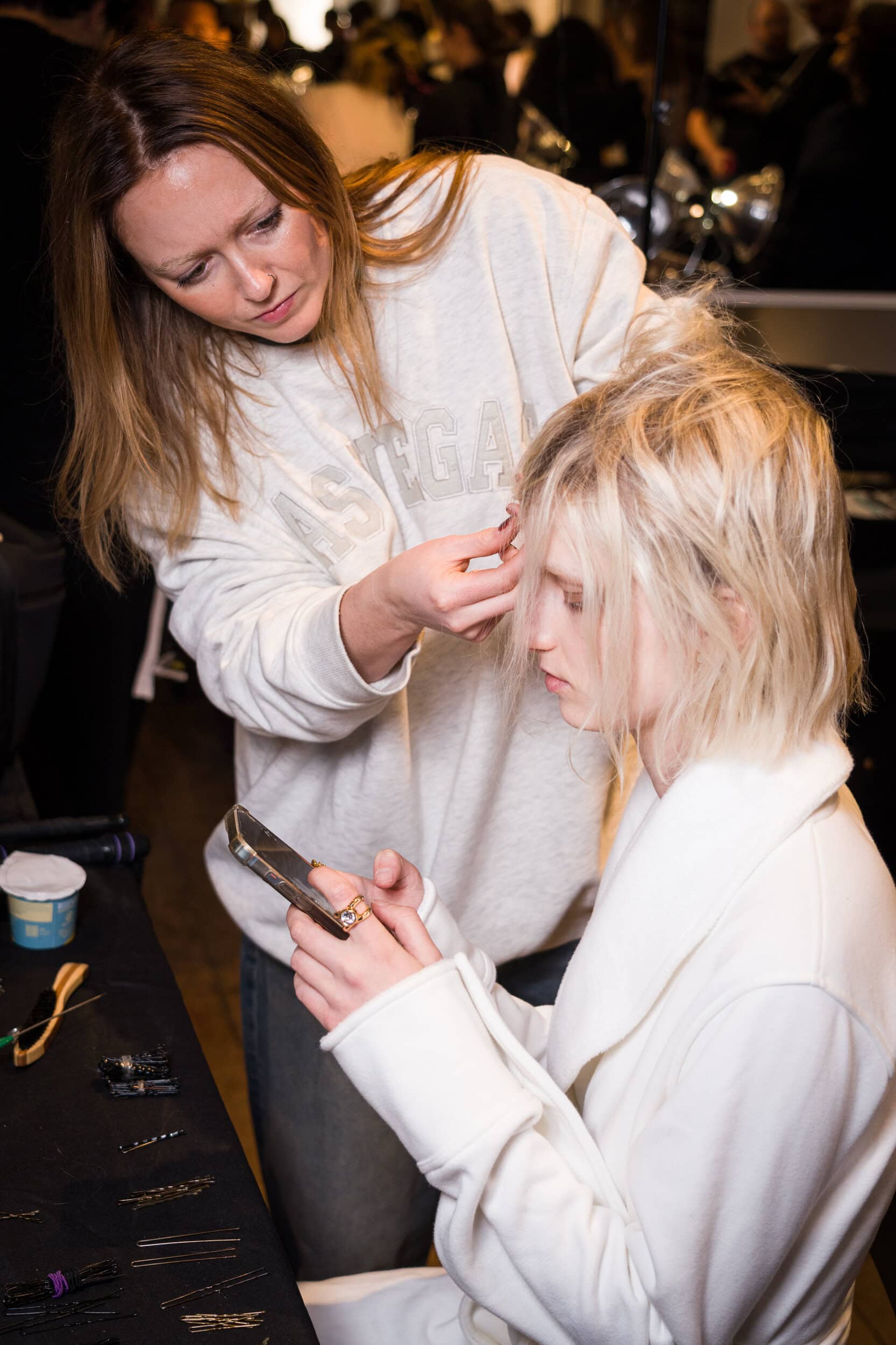 Collina Strada Fall 2026 Fashion Show Backstage