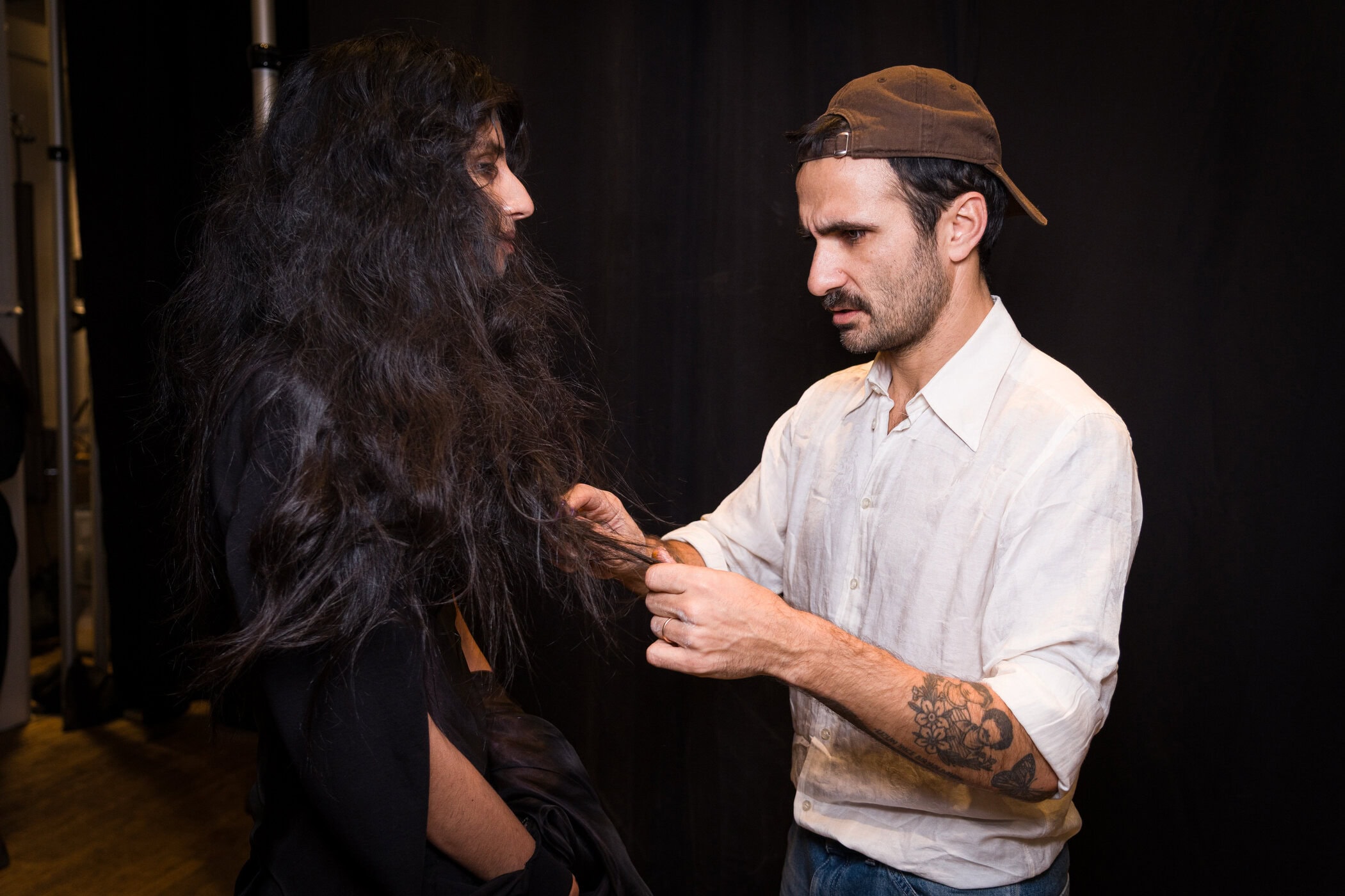 Collina Strada Fall 2026 Fashion Show Backstage