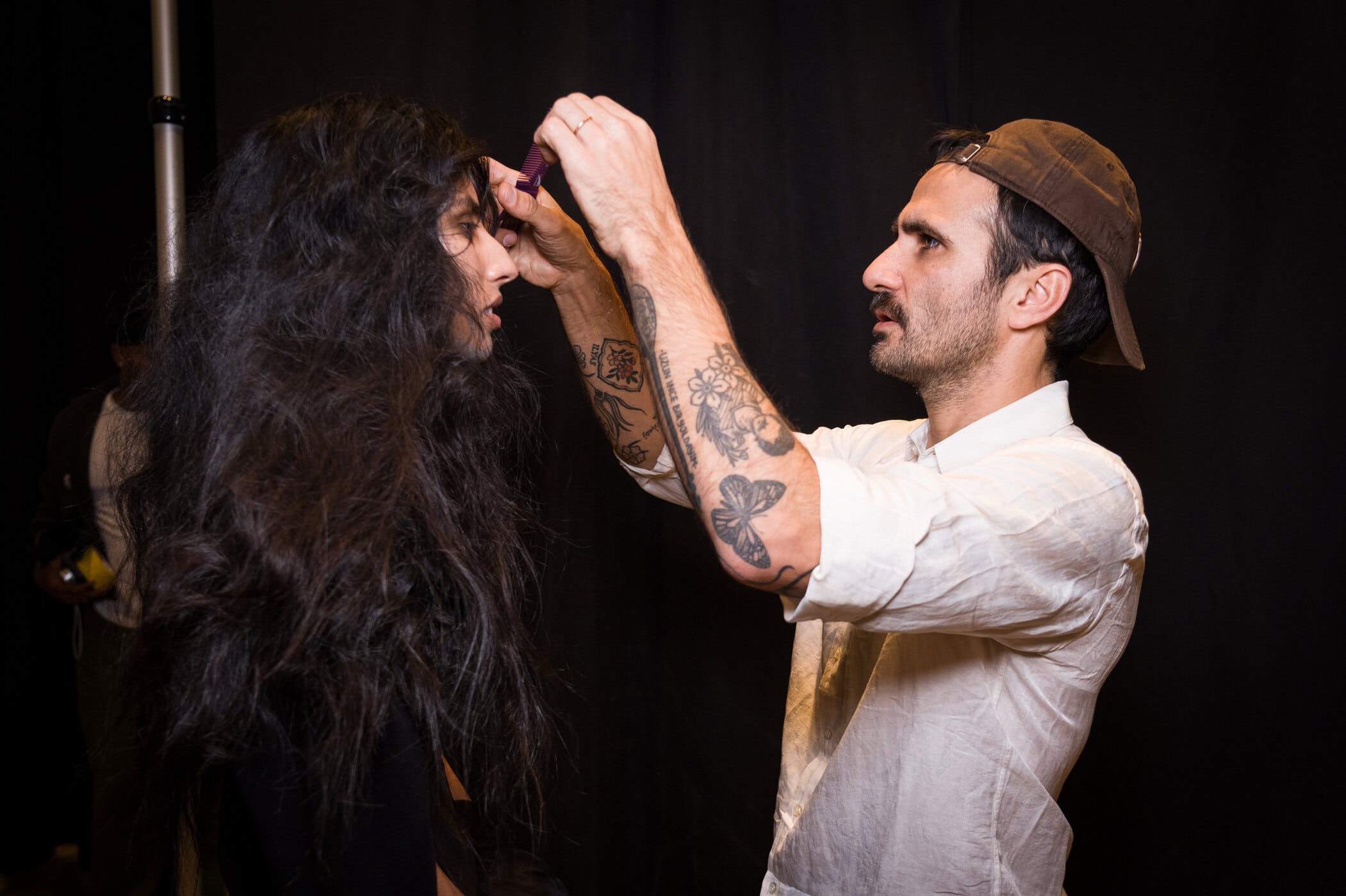 Collina Strada Fall 2026 Fashion Show Backstage